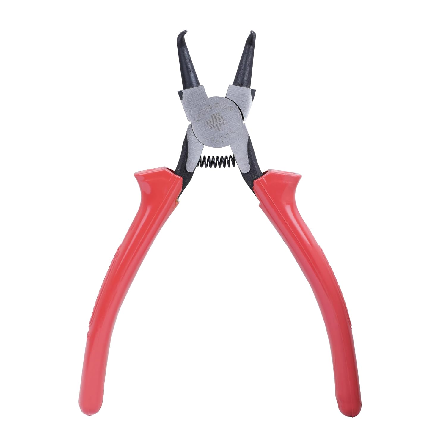 Taparia 1442-7 Internal Bent Nose Circlip Plier,Red