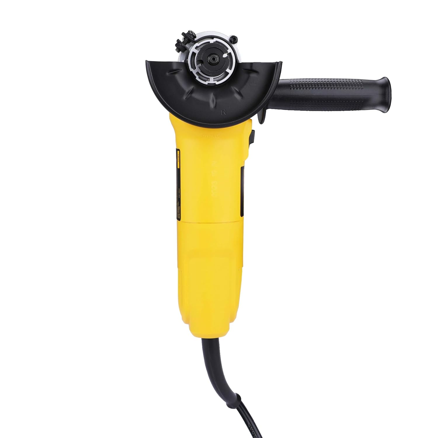 DEWALT DW802-IN, 850W, 4” (100mm) Heavy Duty Angle Grinder Engineered For Heavy Duty Applications with Spindle Lock and Slide switch, 2 Year Warranty