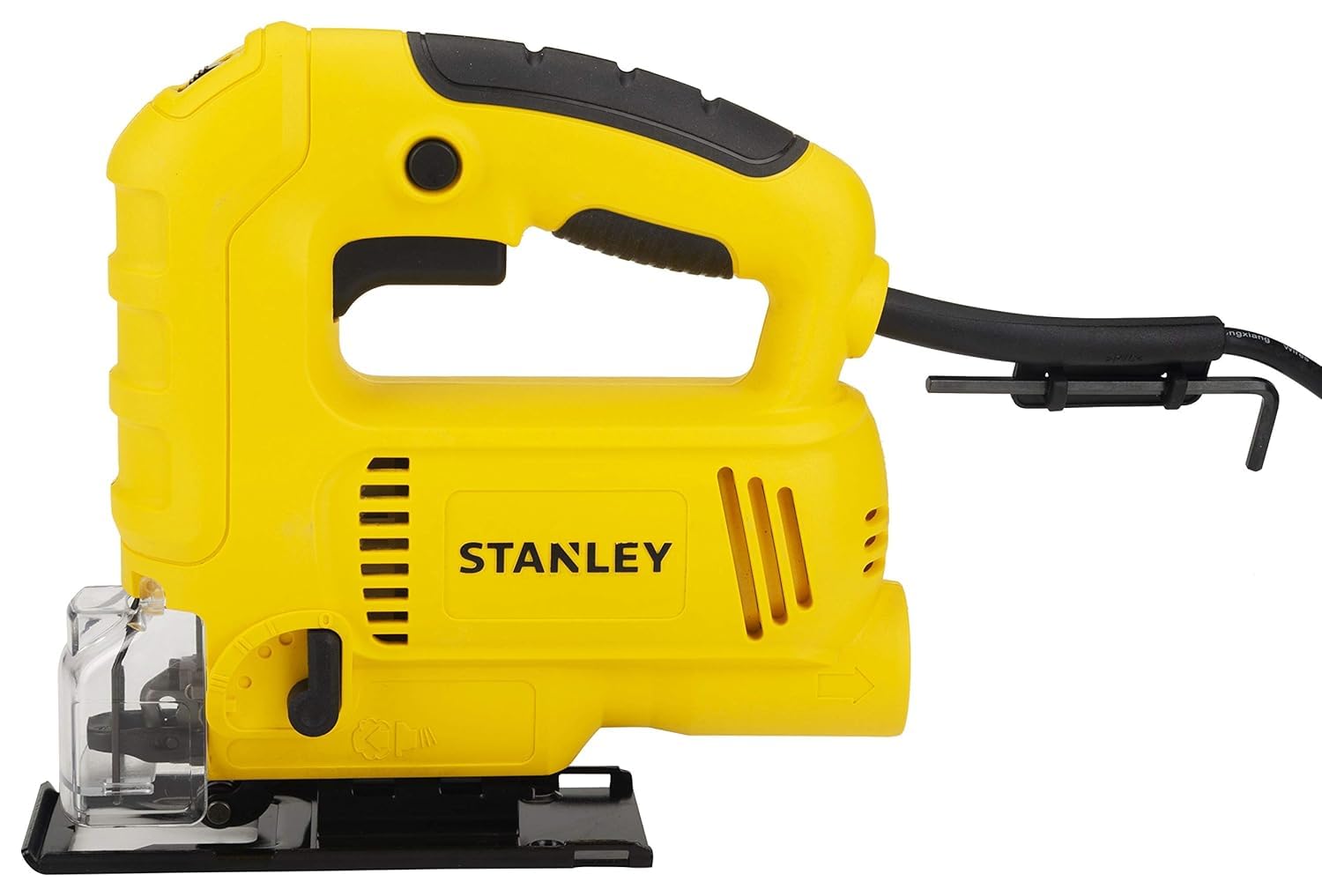 STANLEY SJ60 600W Variable Speed Pendulum JigSaw for cutting woodsheetmetal and plastic with 4 stage pendulum action