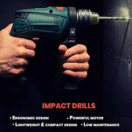 Bosch GSB 10 RE Professional 10mm 500W Impact Drill Smart Kit, 06012161F4