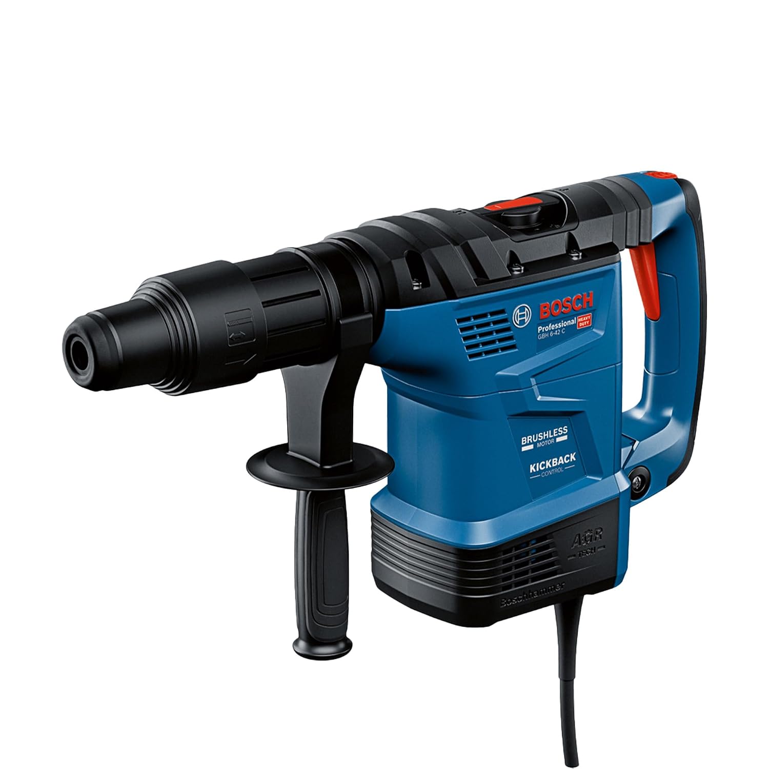 BOSCH GBH 6-42 C Professional SDS Max Rotary Hammer, Brushless Motor, KickBack Control, Safety Clutch, Vibration Control