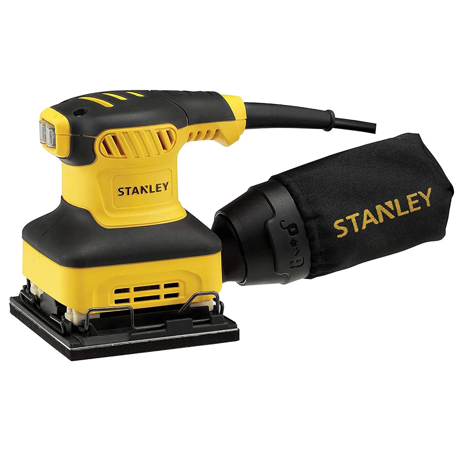 Stanley SS24-IN 240W, 14 Corded Electric Sheet Sander (Yellow and Black)