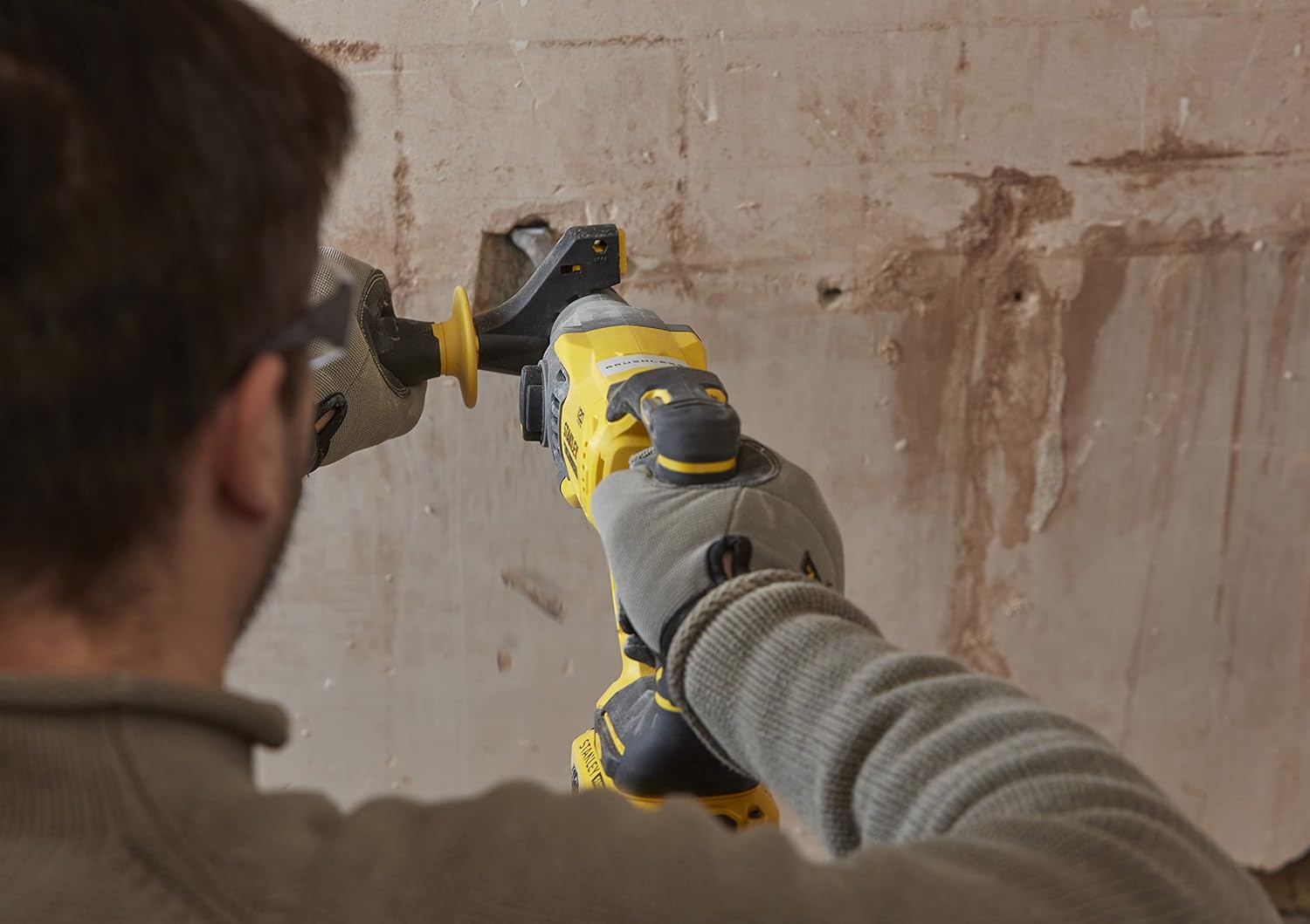 STANLEY FATMAX SBH900M2K-B1 20V 4.0Ah 20 mm Cordless Brushless Rotary Hammer With 2×4.0Ah Li-ion Batteries