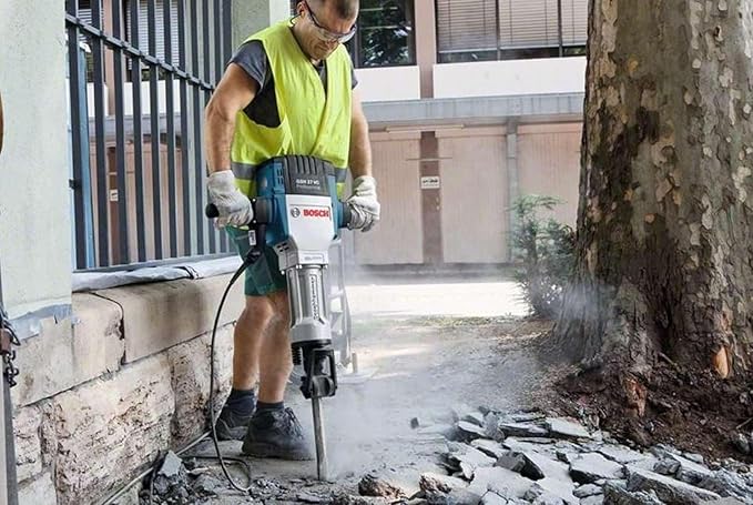 Bosch Gsh 27 Vc Heavy Duty Corded Electric Demolition Breaker With Hex