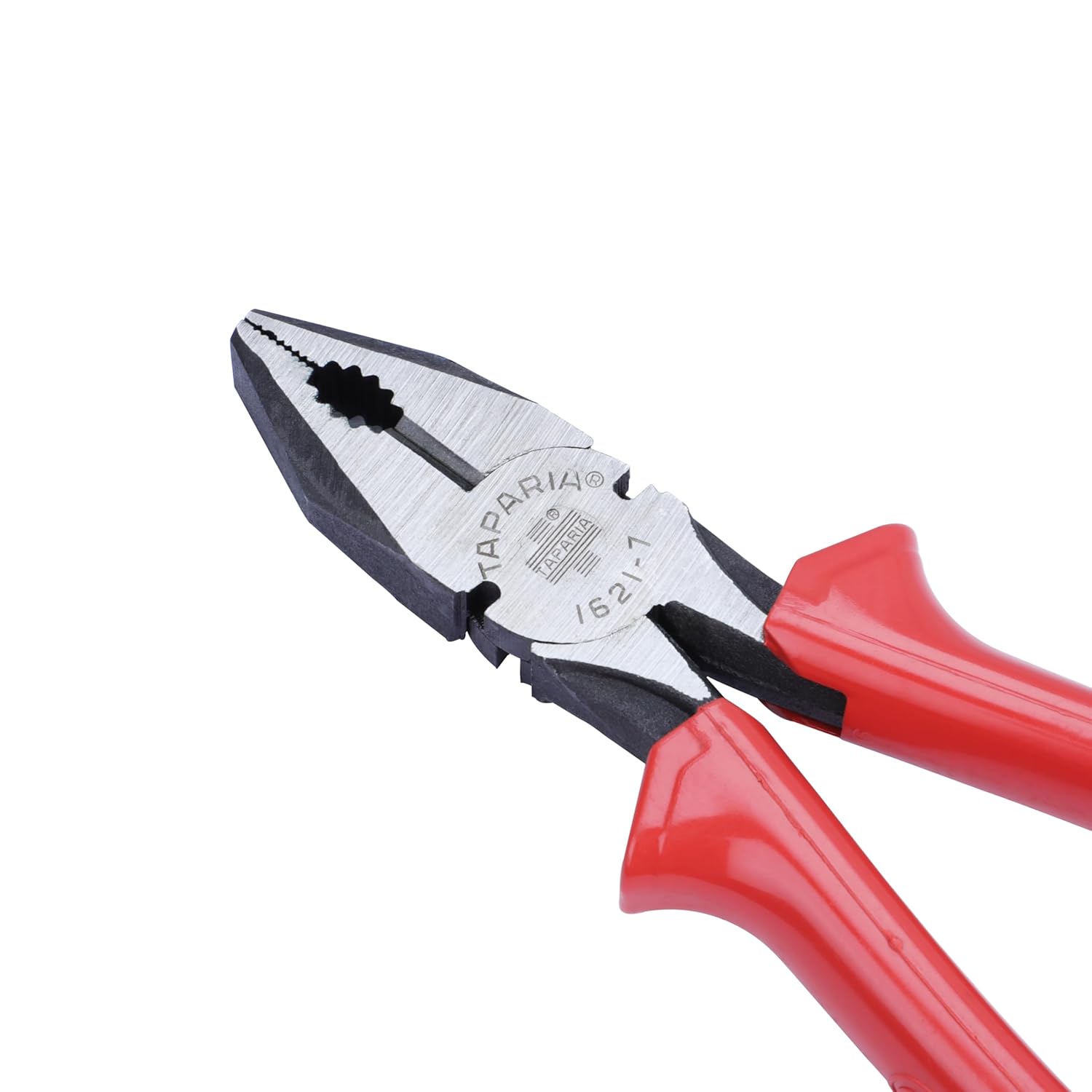 Taparia 1621-7 Steel (185mm) Combination Plier with Joint Cutter (Red and Black)
