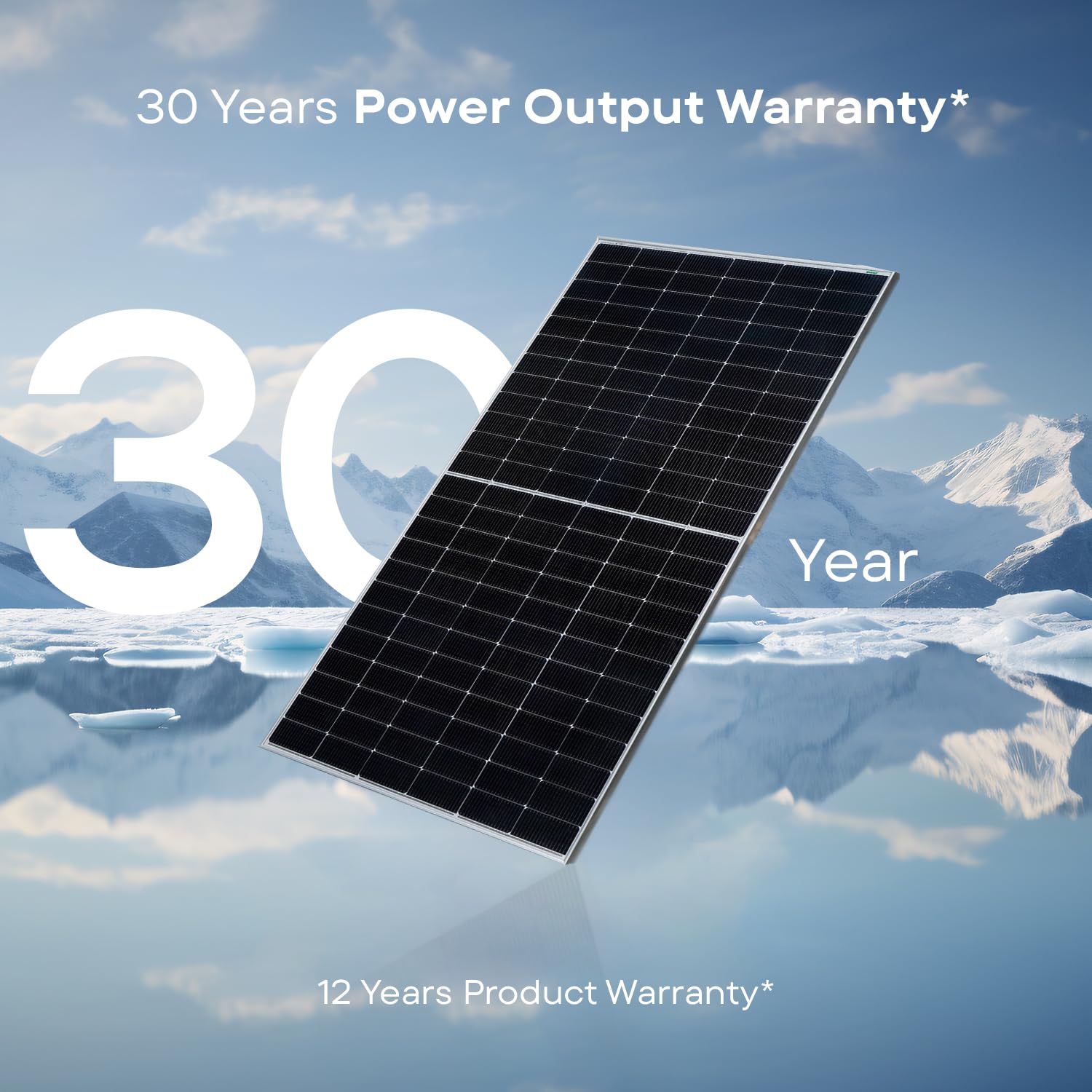 WAAREE 615Wp 144Cells 24 Volts G12R N-Type Framed Dual Glass Bifacial Non-DCR Solar Module