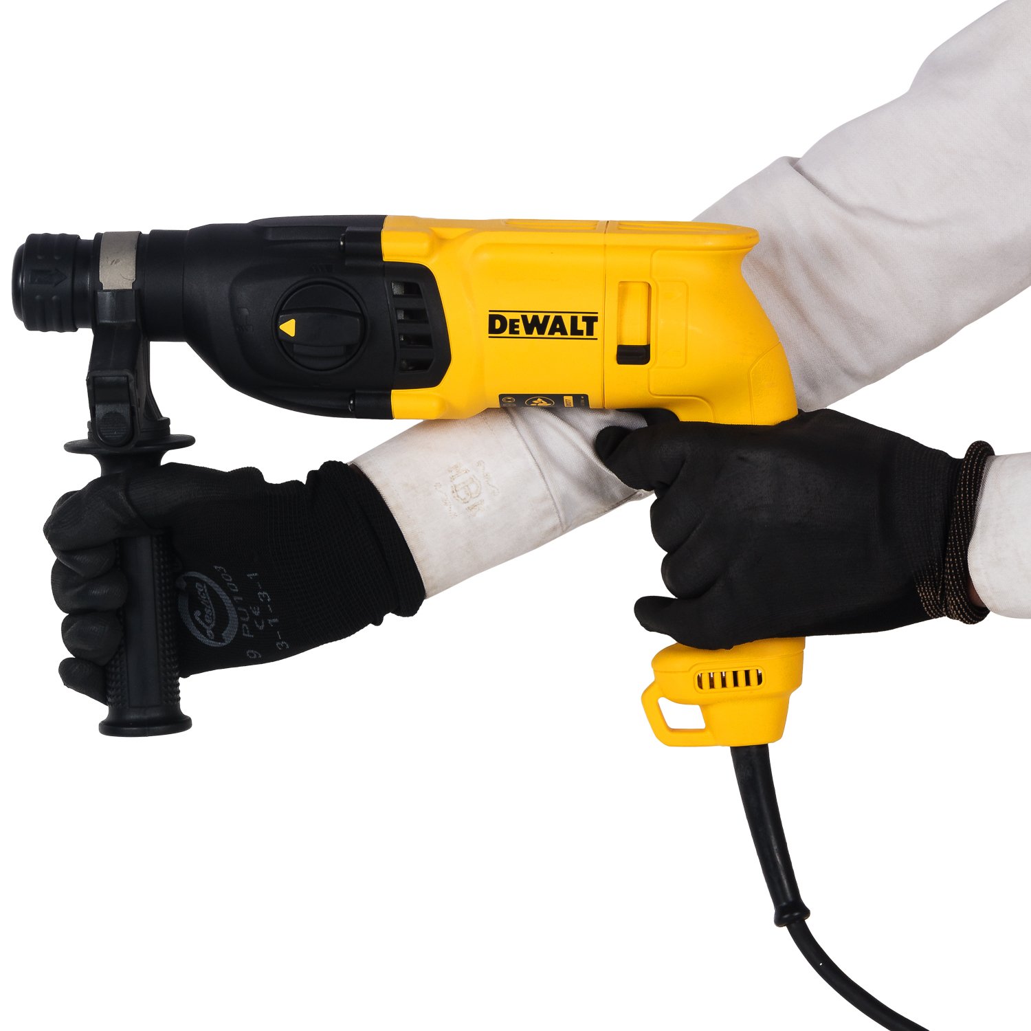 DEWALT D25033K-IN 710W 22mm SDS-Plus 3 Mode 2Kg Combi Hammer-2.1 J Impact Energy