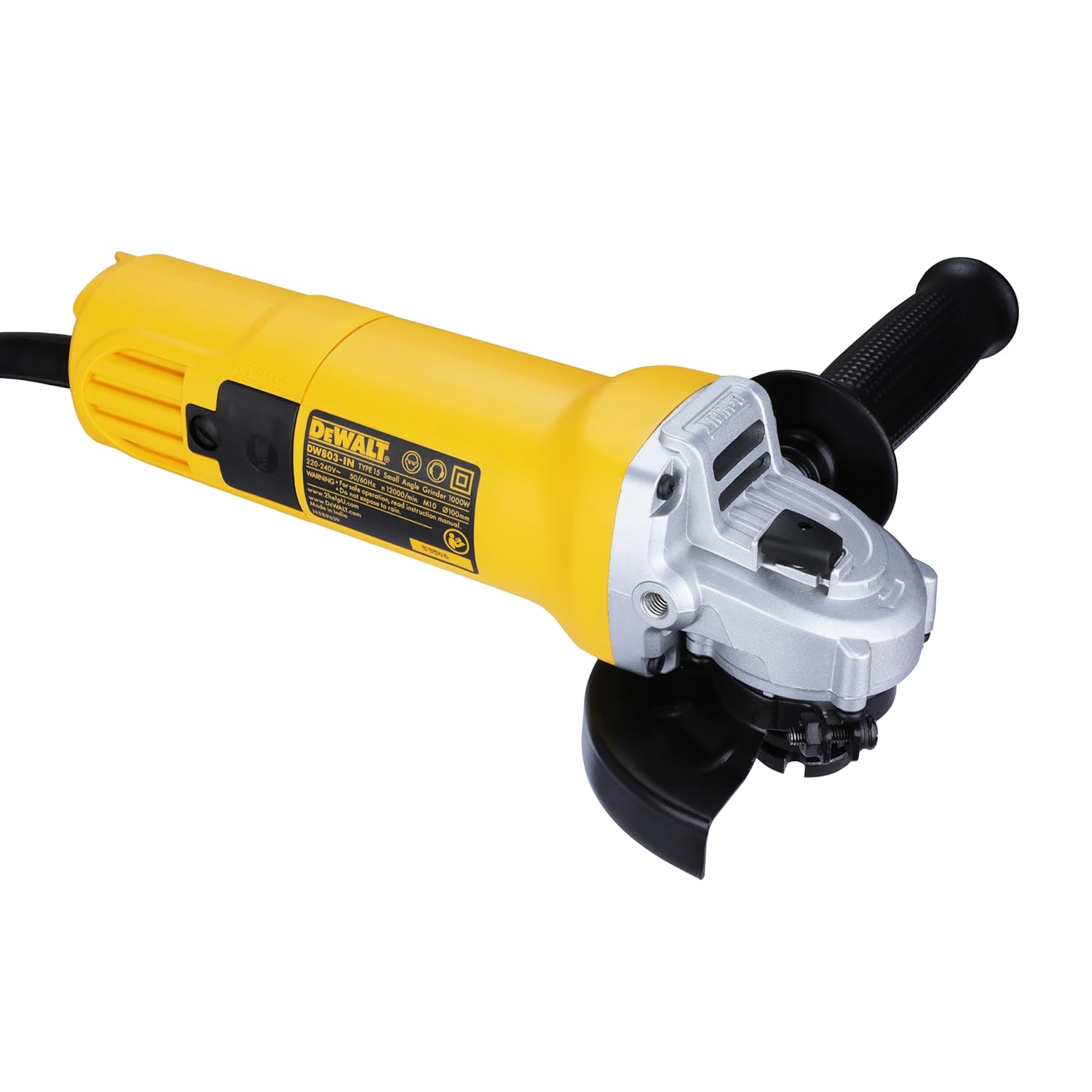 Dewalt DW803-IN01 1000W Heavy Duty 4 (100mm) Angle Grinder