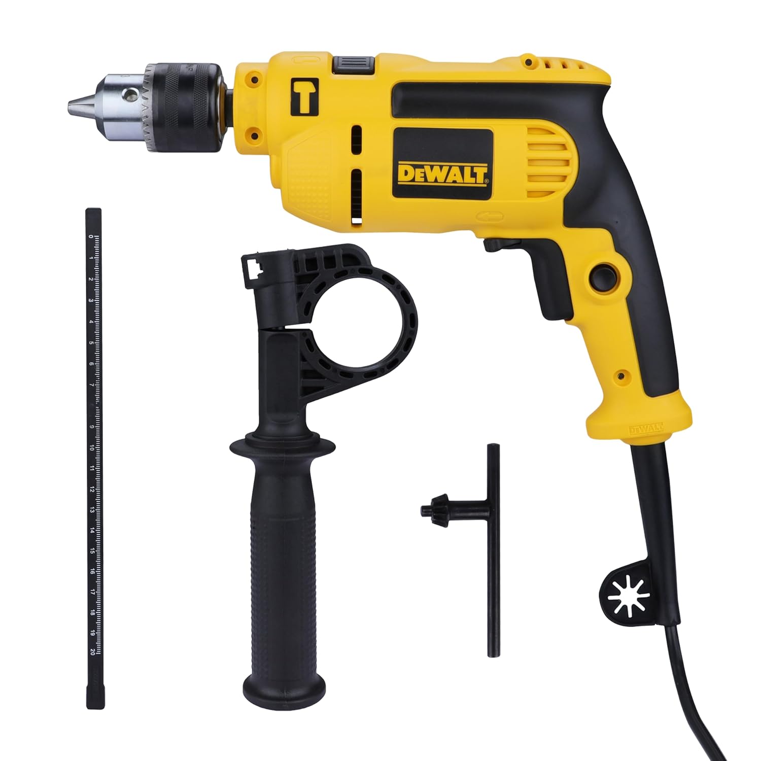 DEWALT DWD024-IN Impact Drill Machine for professional applications 750Watt 13mm
