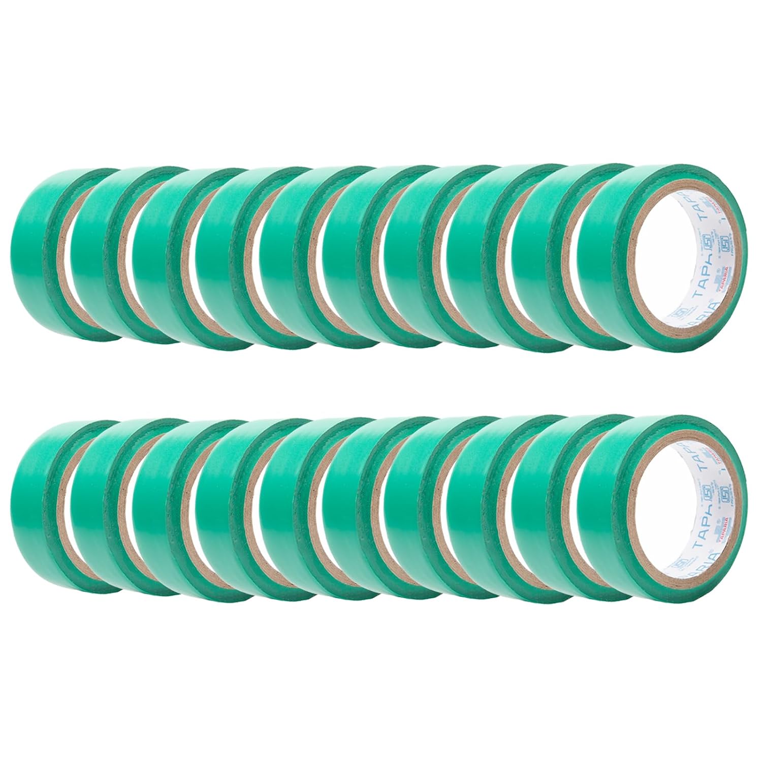 Taparia PVC Insulation Tape IT17G – Premium Electrical Tape – Green, 17mm x 6m, Weather Proof, Moisture & Fire Resistant, Excellent Elasticity, Durable, Good Grip and Strong Adhesion (Pack of 20)