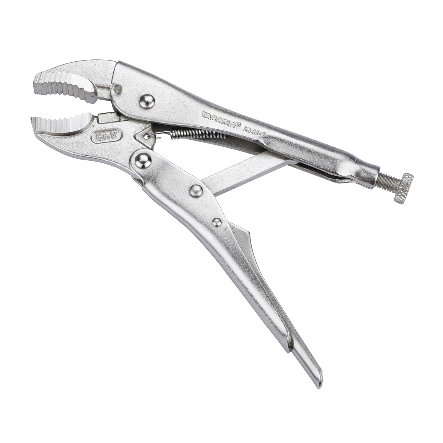 Taparia 1641-7 Steel (175mm) Locking Plier (Silver)