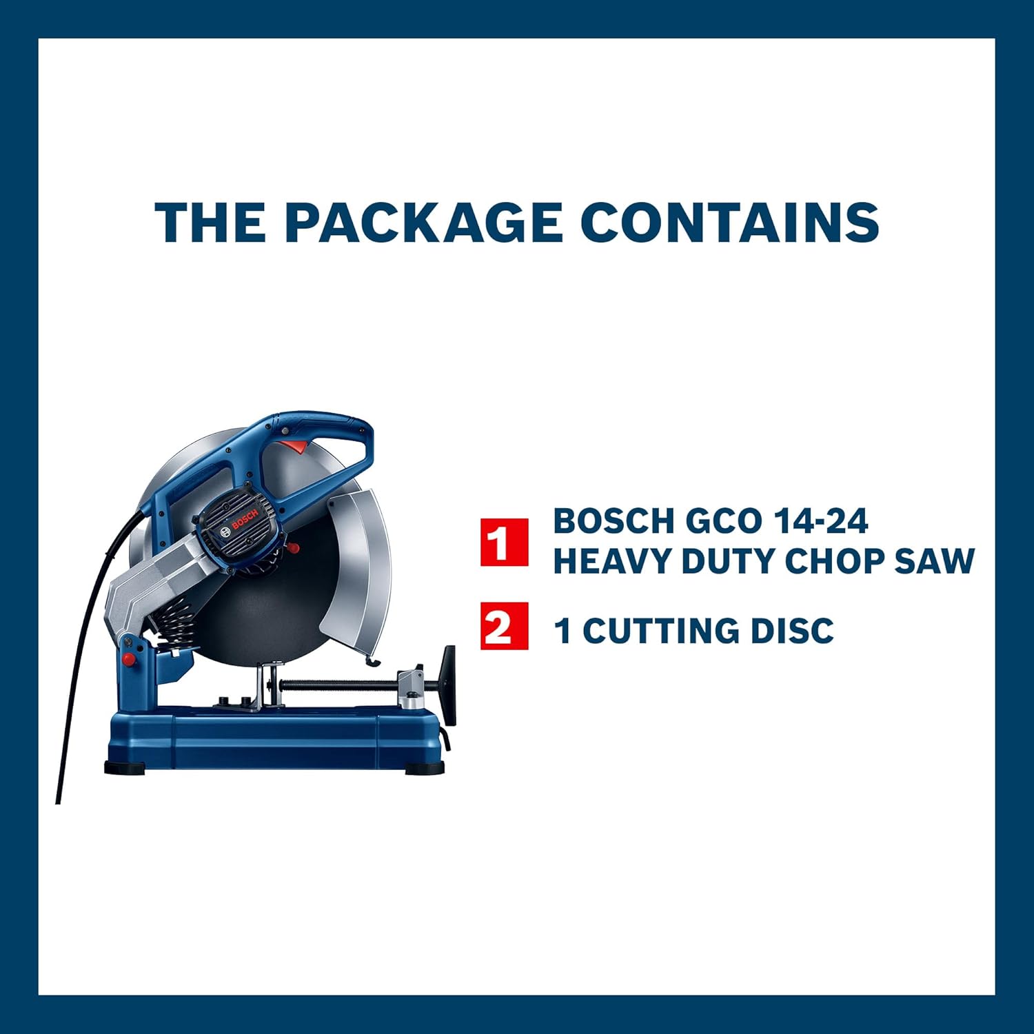 Bosch GCO 14-24 Heavy Duty Corded Electric Metal Cut Off Saw (14 Chop Saw)