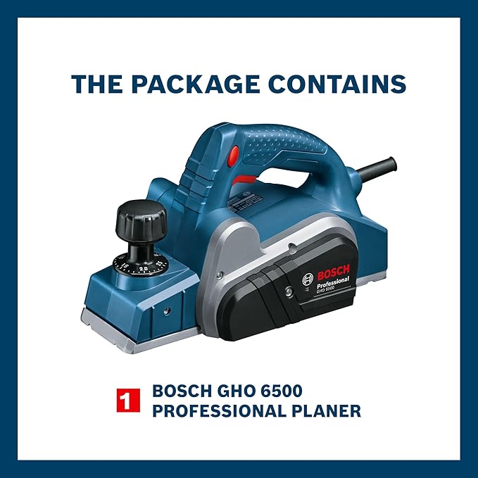 Bosch Professional GHO 6500 Electric Planer | 650W Motor