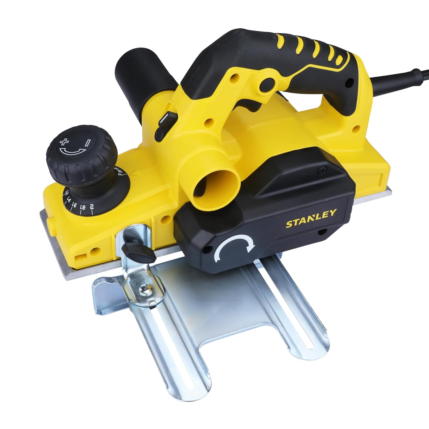 STANLEY STPP7502-IN 750W 2mm Planer (Yellow and Black) with 2 TCT blades