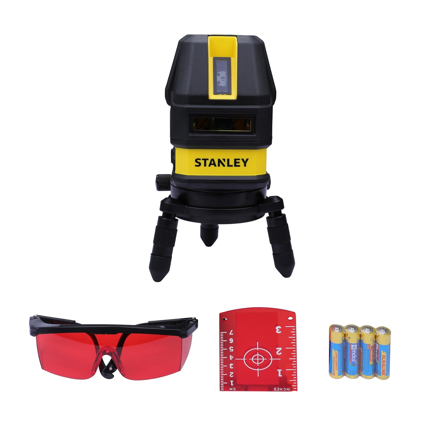 STANLEY STHT77514-1 Plastic Multiline Laser with 2AA Batteries for Home, DIY & Professional Use, 1 Year Warranty