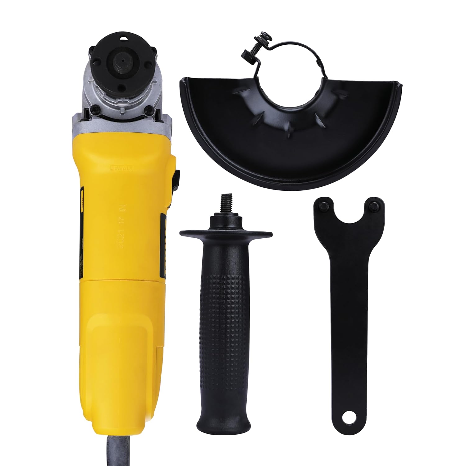 DEWALT DWE4119-IN 950W 125mm Medium Angle Grinder – Slide Switch with Variable Speed