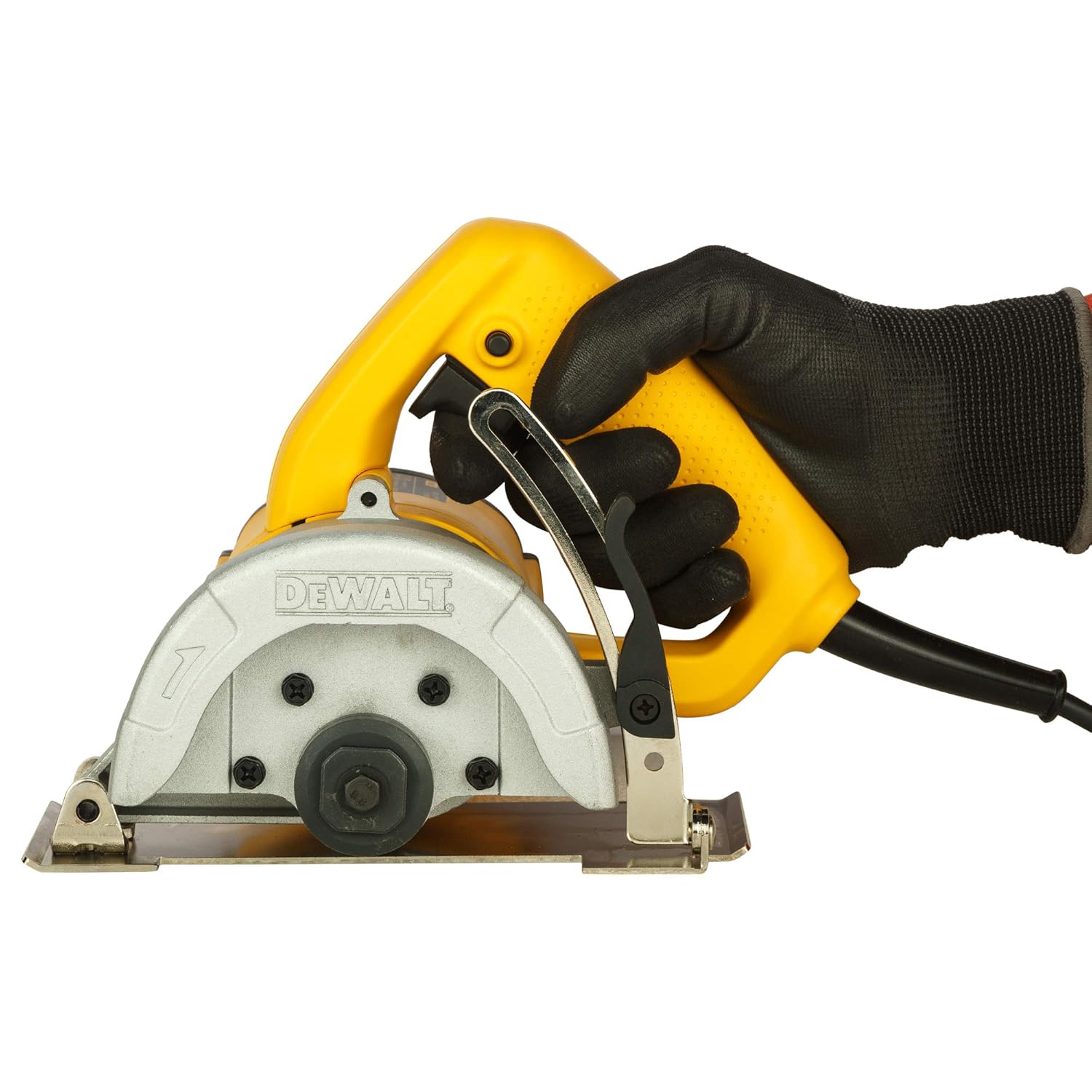 DEWALT DW862-IN 1270 Watt 4-Inch Heavy Duty Wet Marble CutterTile Cutter with Wrench and Socket