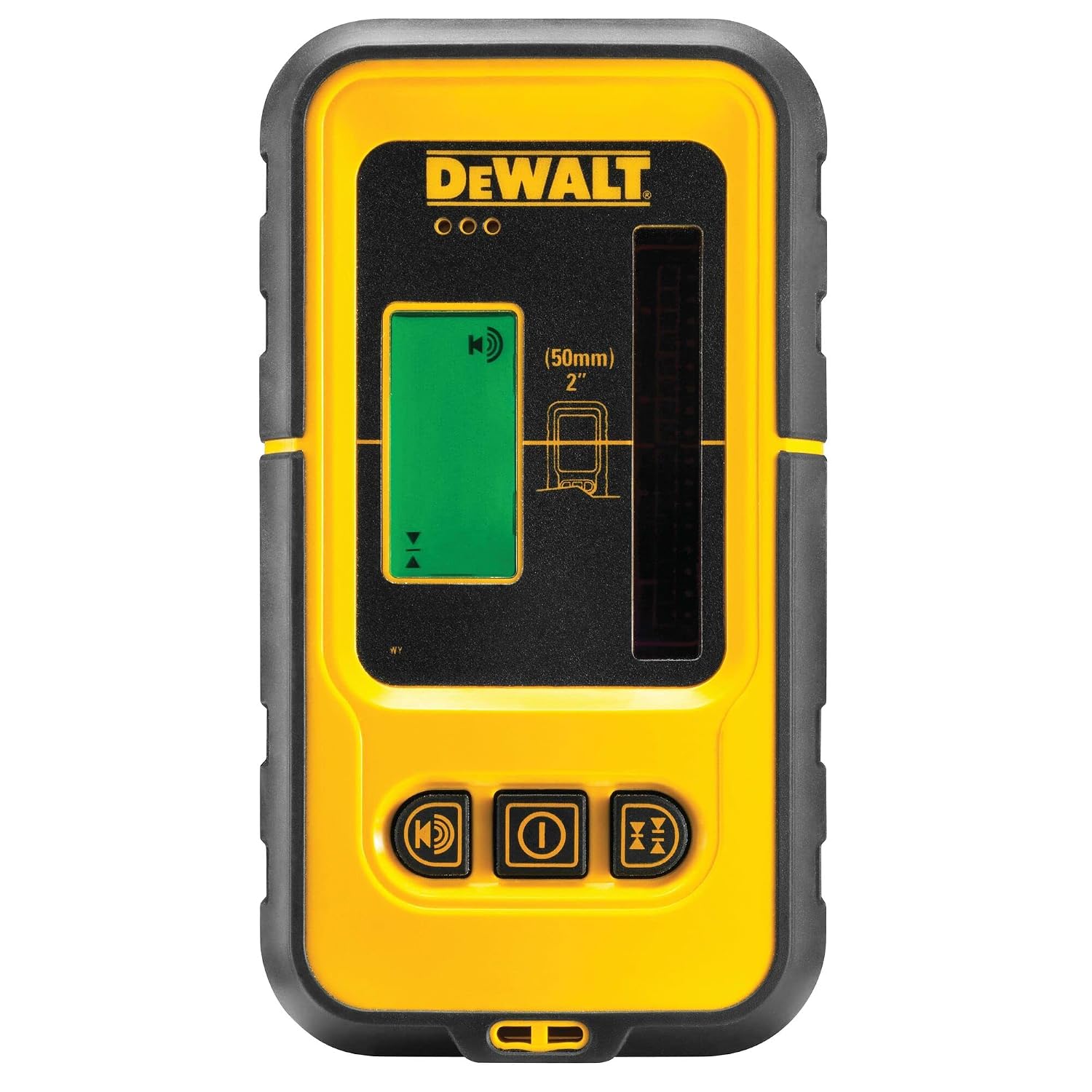 DEWALT DE0892-XJ Digital Detector with 50m range (Black & Yellow)