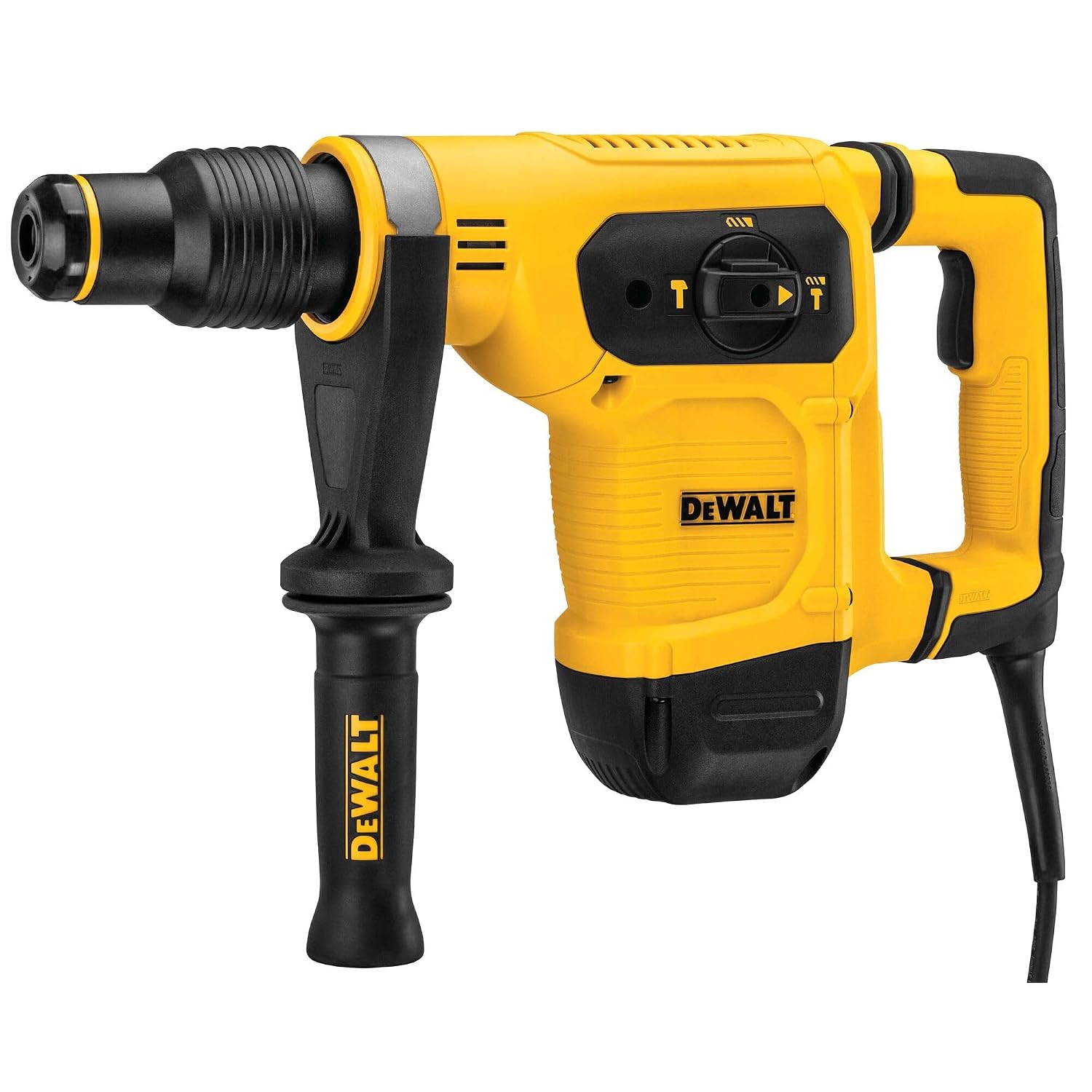 DEWALT D25481K-QS 1050W 40mm 5Kg SDS-Max Combination Hammer 7.3J Impact Energy-Perform and Protect Shield