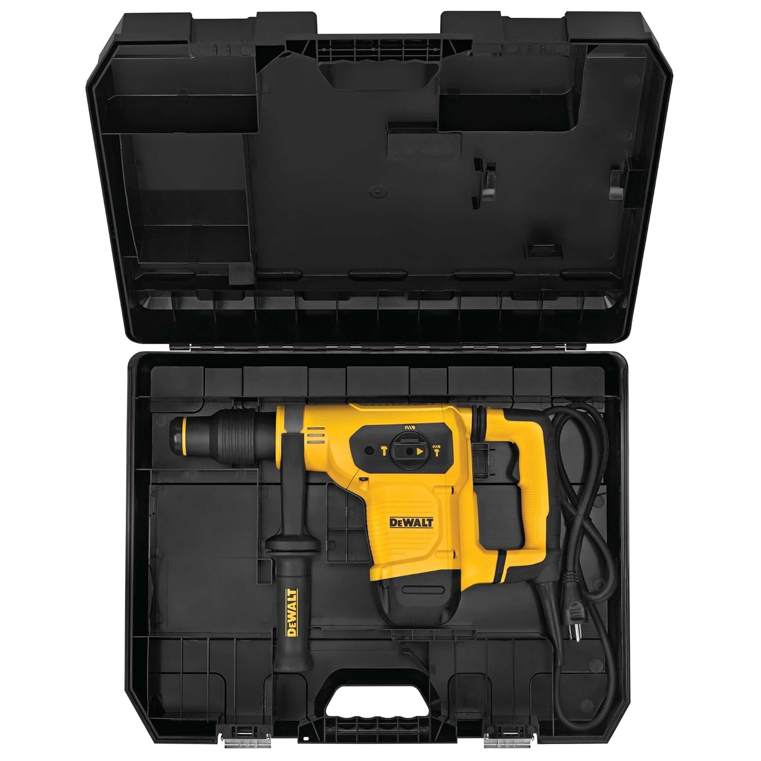 DEWALT D25481K-QS 1050W 40mm 5Kg SDS-Max Combination Hammer 7.3J Impact Energy-Perform and Protect Shield
