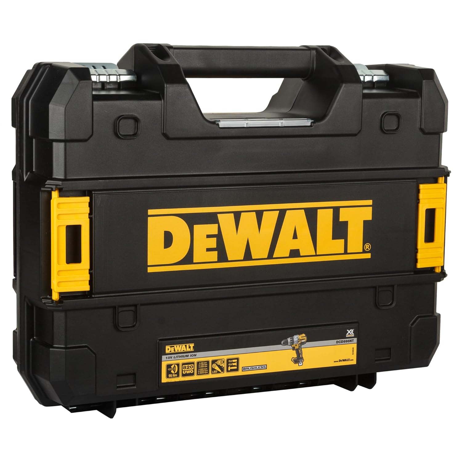 DEWALT DCD996NT 18V 13mm XR Li-ion Premium Cordless Hammer Drill Machine Driver with Brushless Motor