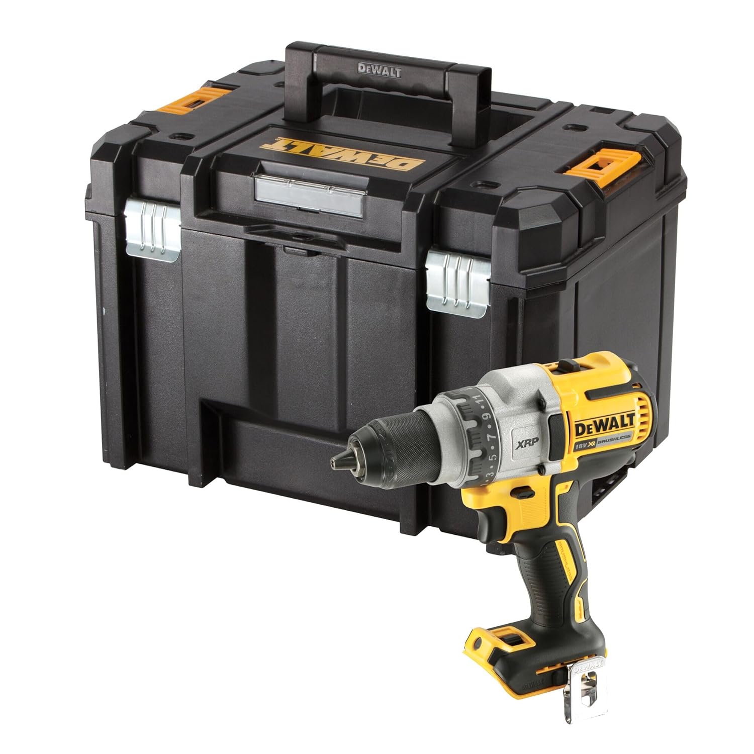 DEWALT DCD991NT-XJ 18V 13mm XR Li ion 3 Speed Cordless Drill Machine Driver with Brushless motor