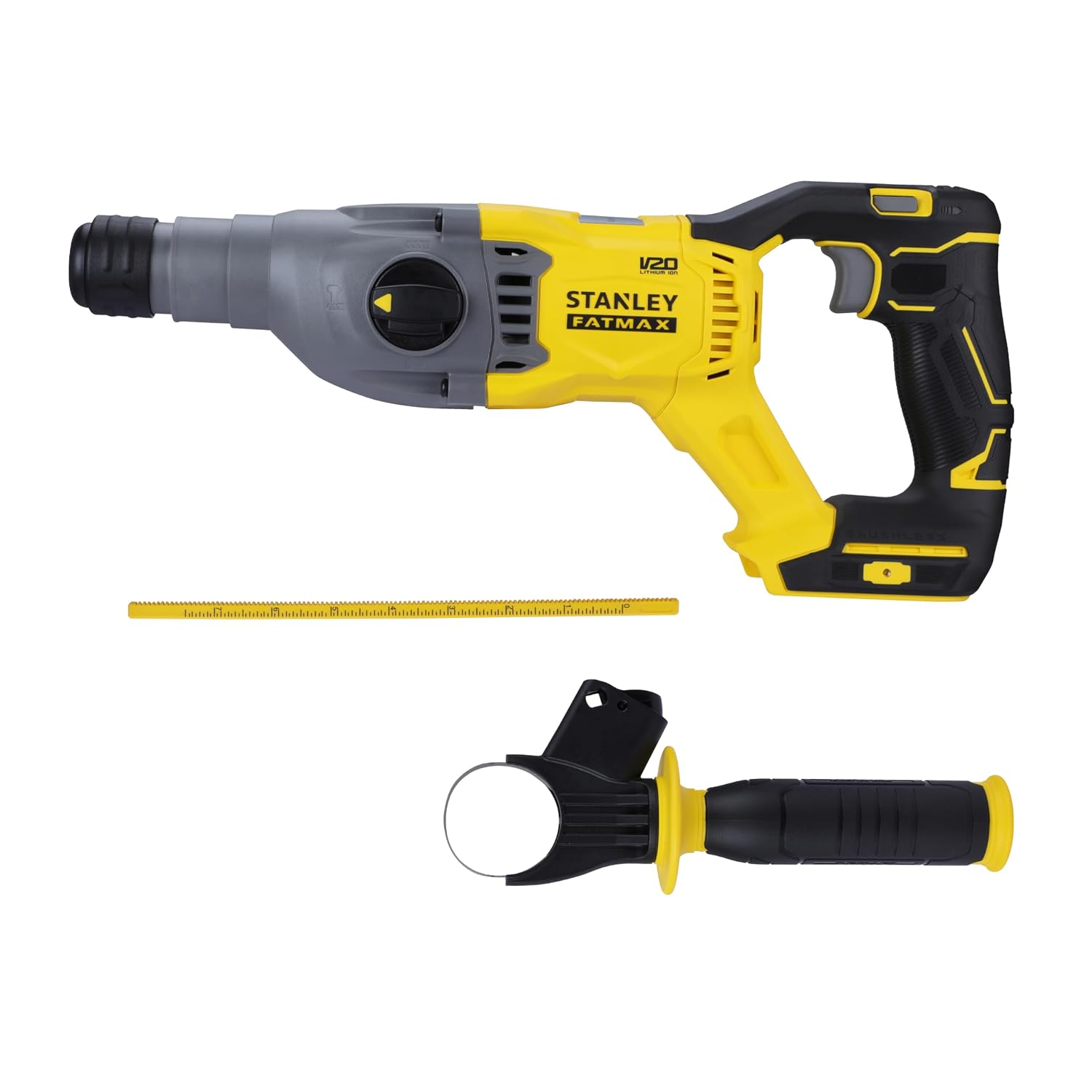 STANLEY FATMAX SBH900-B1 20V, Variable speed switch, 1500 rpm, 20 mm Cordless Brushless SDS Rotary Hammer