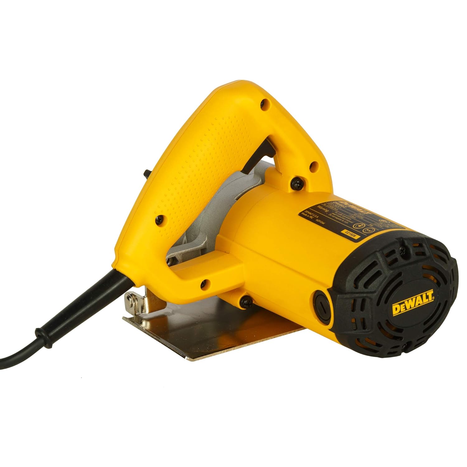 DEWALT DW862-IN 1270 Watt 4-Inch Heavy Duty Wet Marble CutterTile Cutter with Wrench and Socket