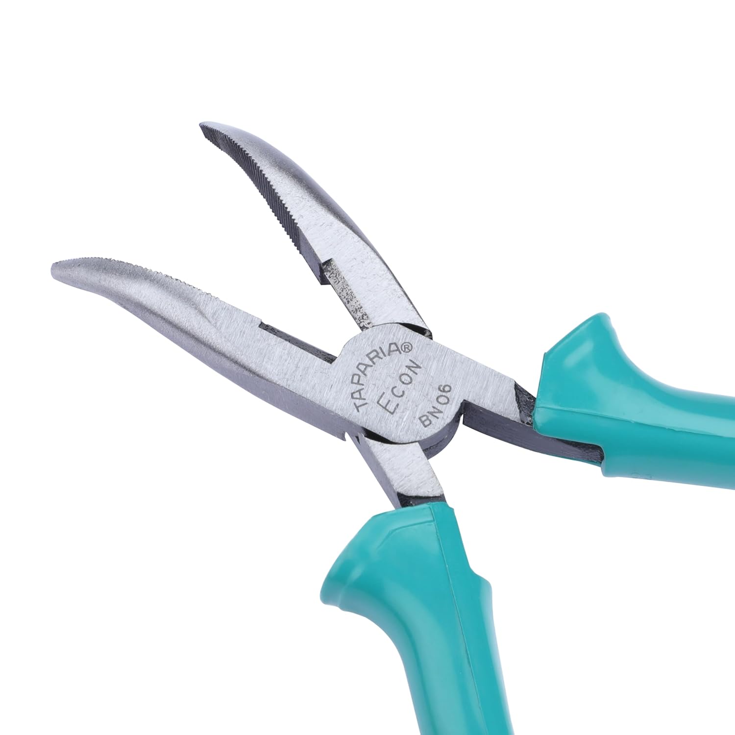 Taparia BN-06 Steel (165mm) Bent Nose Econ Plier (Green and Silver)