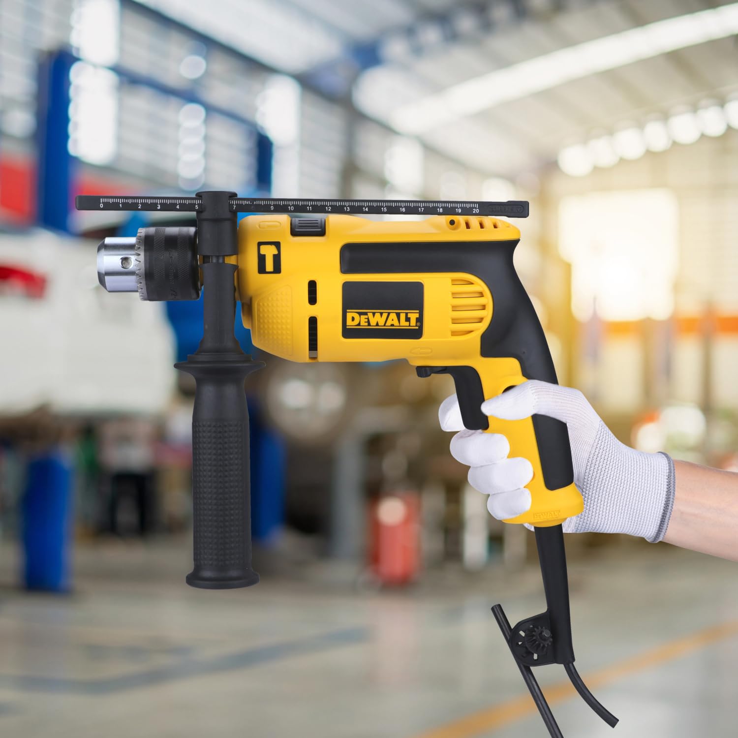 DEWALT DWD024-IN Impact Drill Machine for professional applications 750Watt 13mm