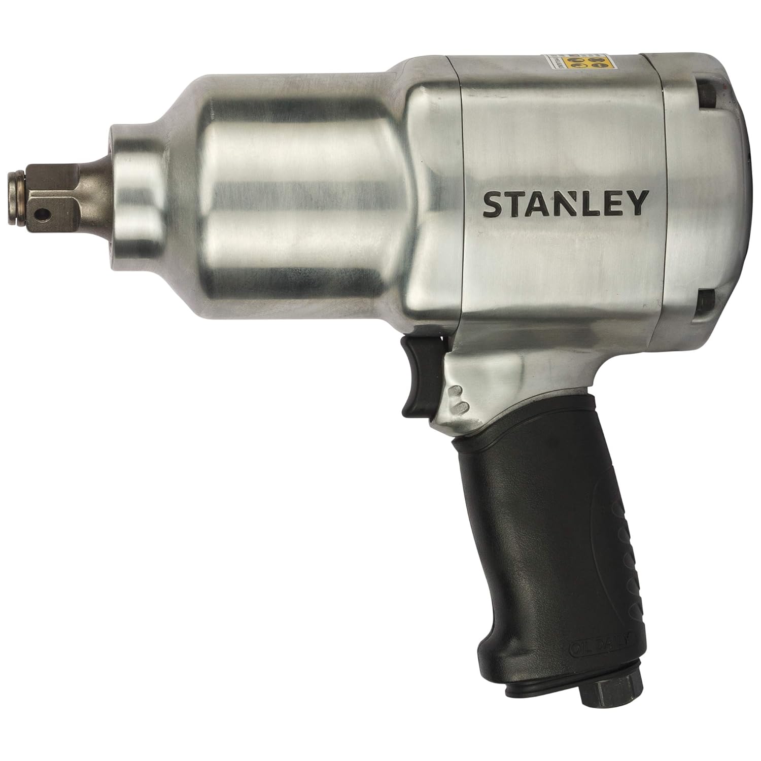 Stanley STMT97134-8 Chrome-Molybdenum Steel Impact Wrench 34 inch 1492 N-M 1.100 ft-lbs Black and S