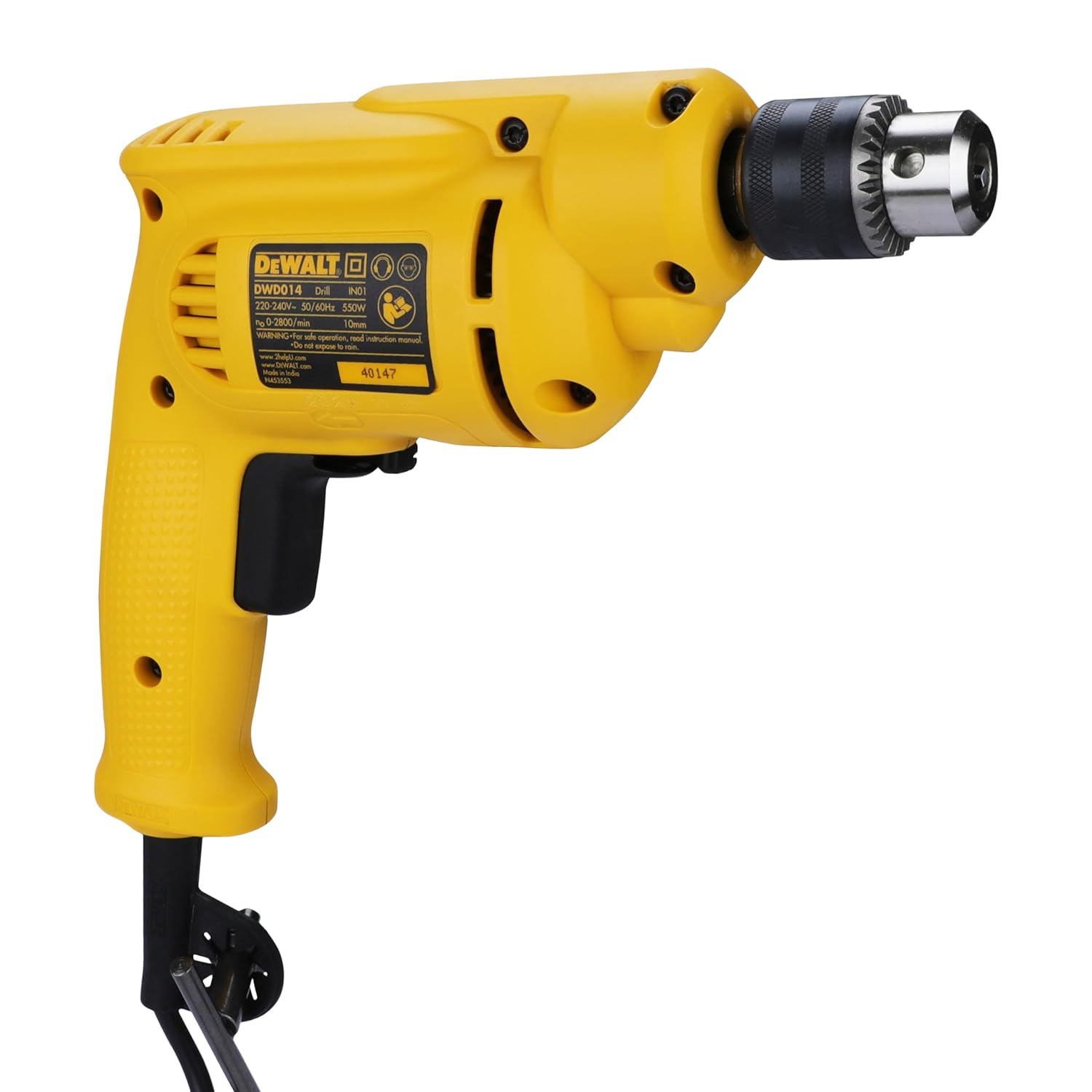 DEWALT DWD014-IN 550W 10mm Rotary Drill Machine