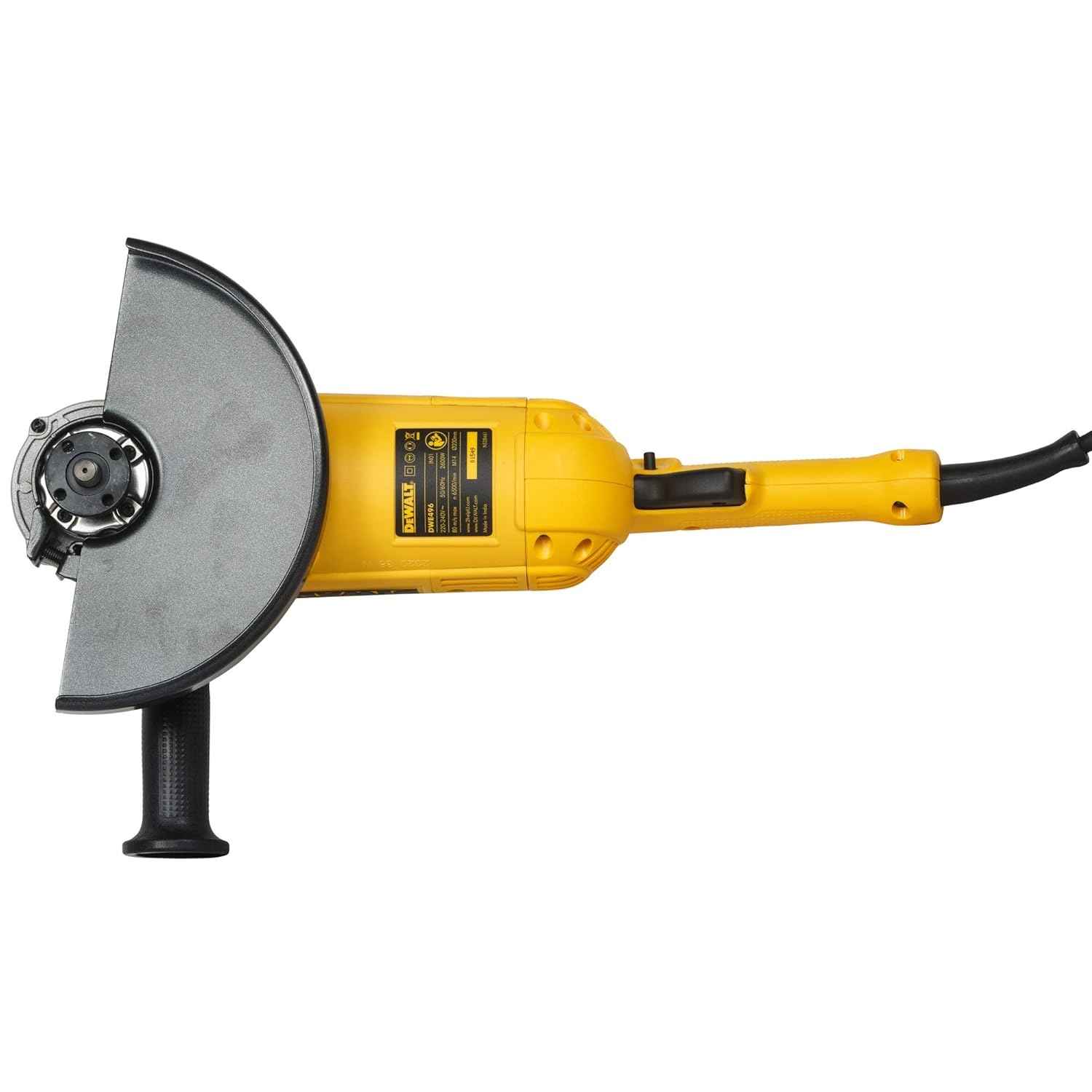 DEWALT DWE496-IN 2600W 230mm Heavy Duty Large Angle Grinder