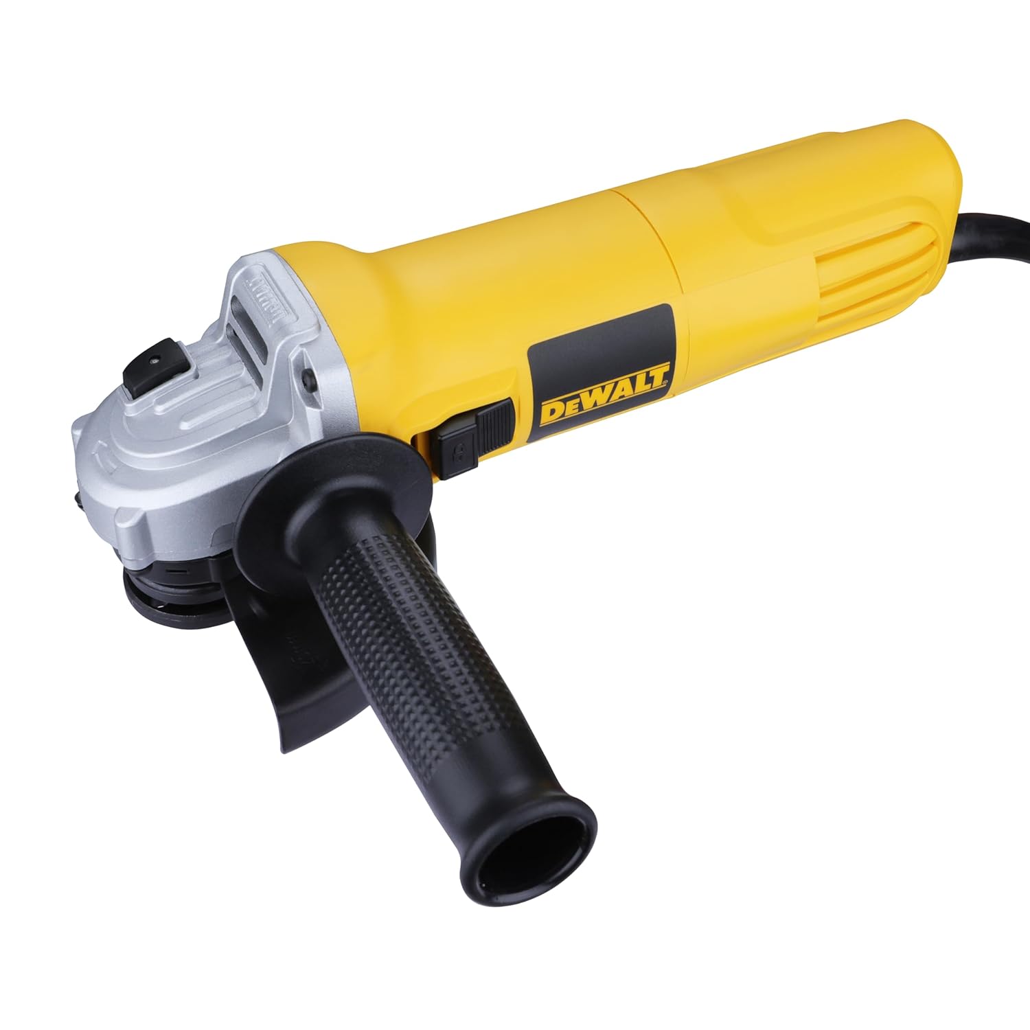 DEWALT DWE4115-IN01, 950W, 5” (100mm) Heavy Duty Angle Grinder Engineered For Heavy Duty Applications with Spindle Lock and Slide switch, 2 Year Warranty