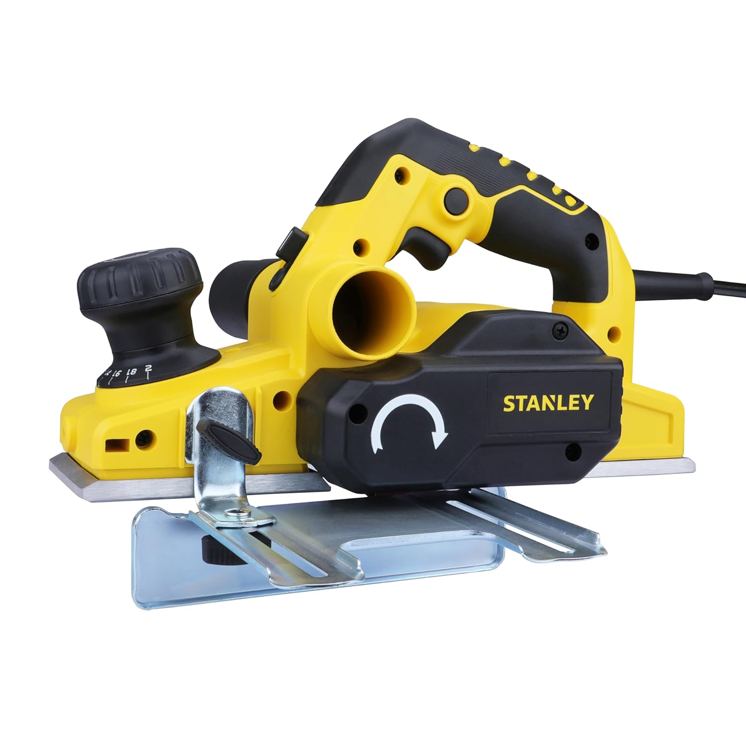 STANLEY STPP7502-IN 750W 2mm Planer (Yellow and Black) with 2 TCT blades