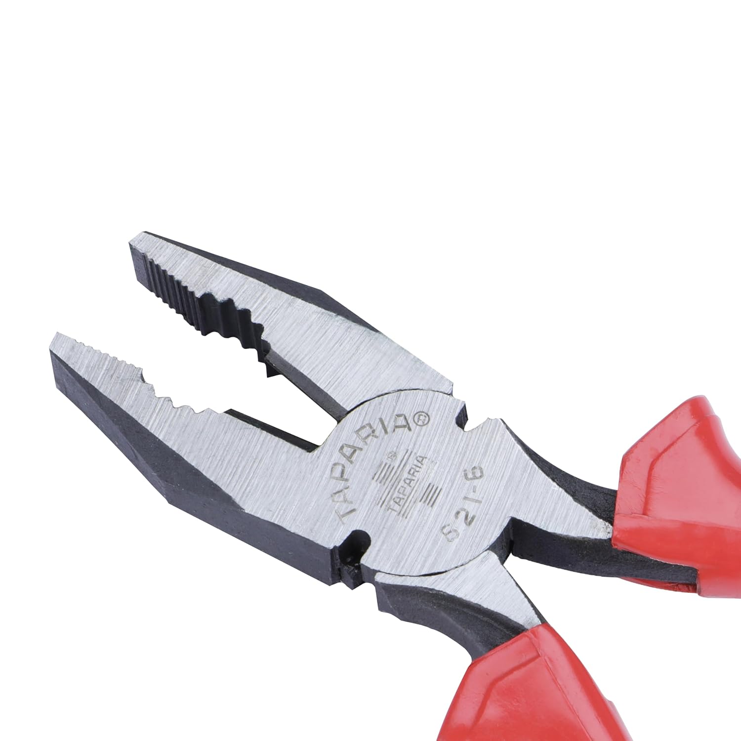 Taparia 6-Inch (152mm) Taparia Multi-Purpose Combination Pliers 1621-6 – Heavy-Duty Chrome Nickel Steel with Precision Serrated Jaws and Wire Cutter, Ergonomic Handles for Gripping, Cutting, and Bending – Perfect for DIY, Electrical, and Automotive Tasks