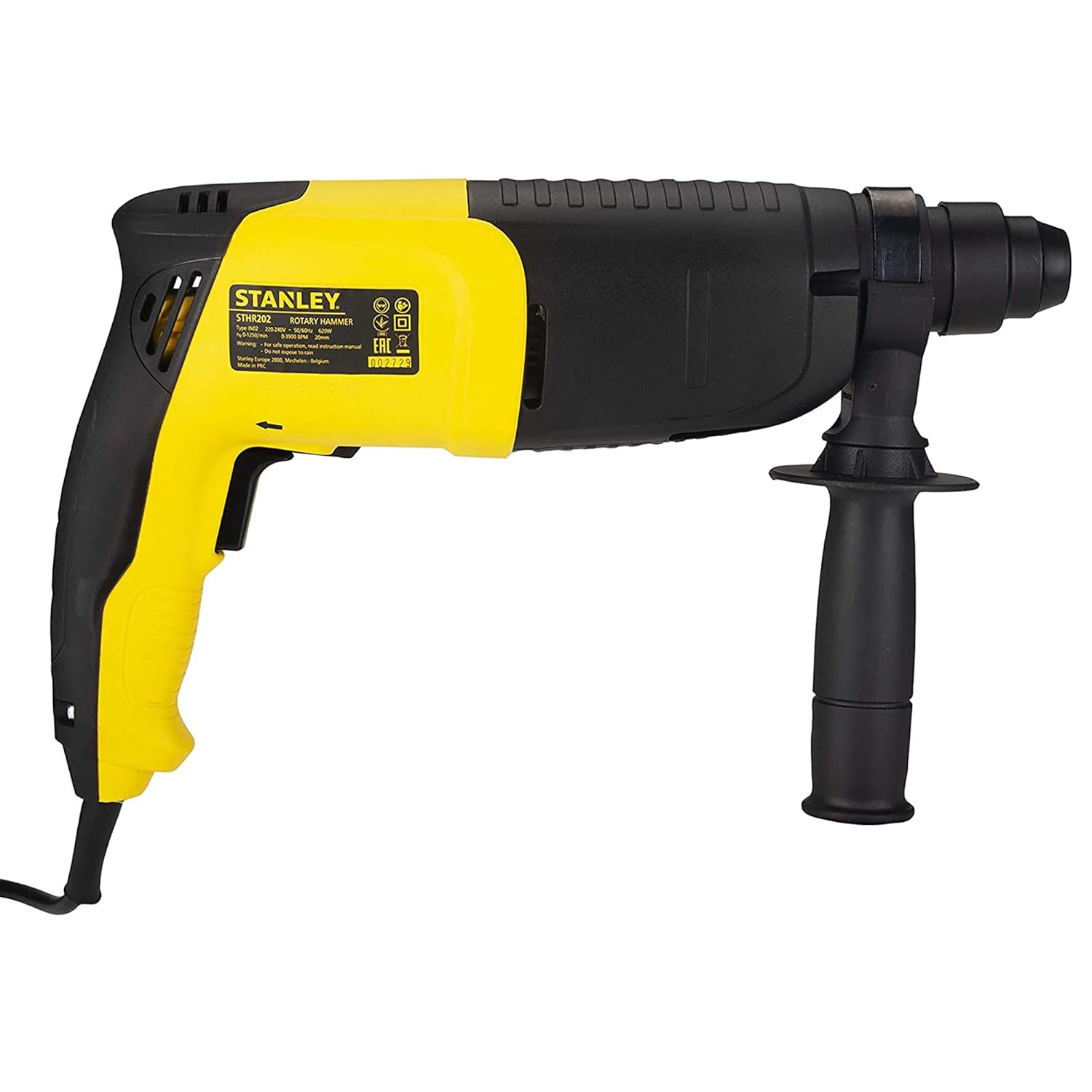 STANLEY STHR202K 620W 20mm 2 Mode SDS Plus Hammer with Kitbox