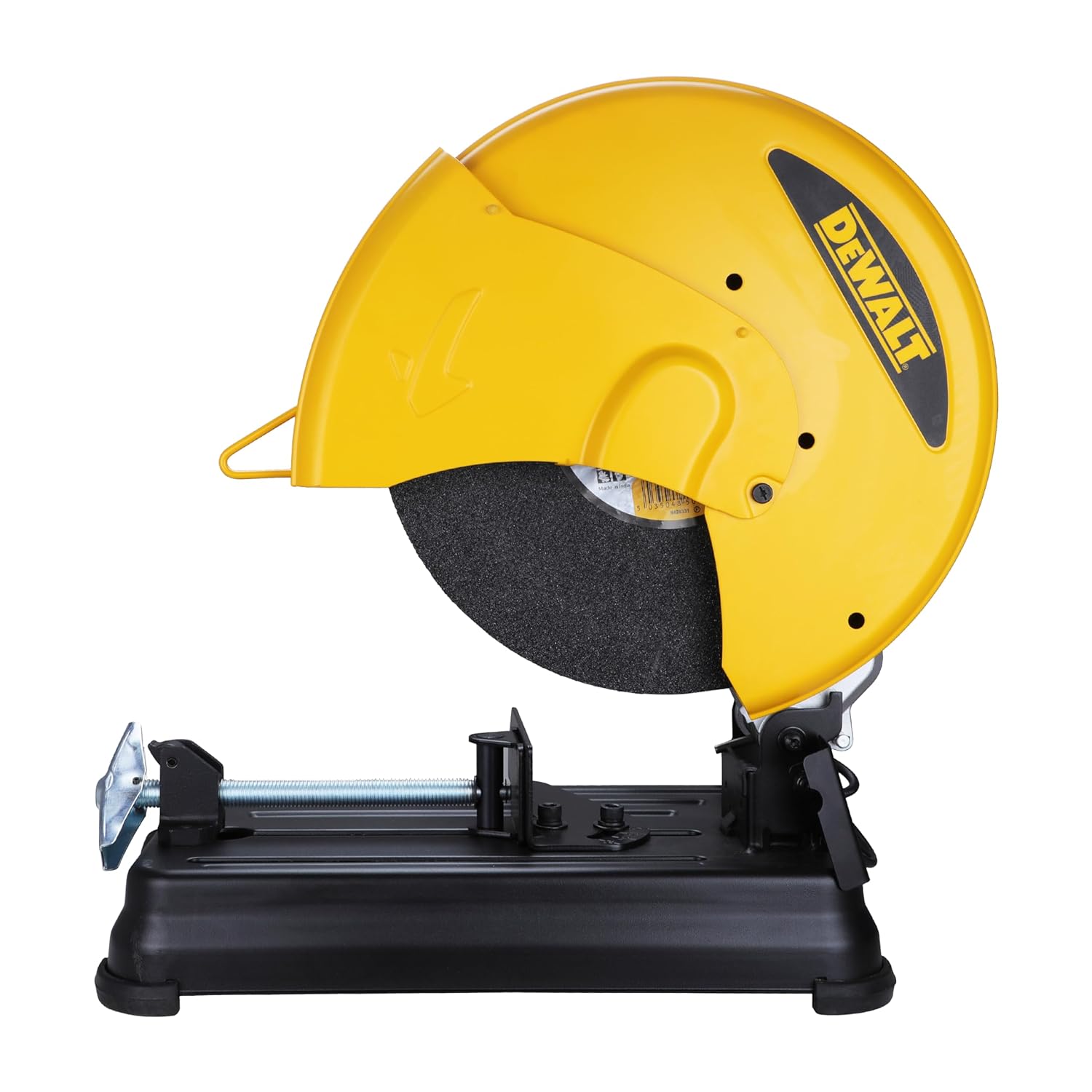 DEWALT D28730-IN 14-inch (355 mm),2300W,3800 Rpm Heavy Duty Chop Saw With Wheel Included For Cutting Metal, Robust Lightweight Aluminium Arm