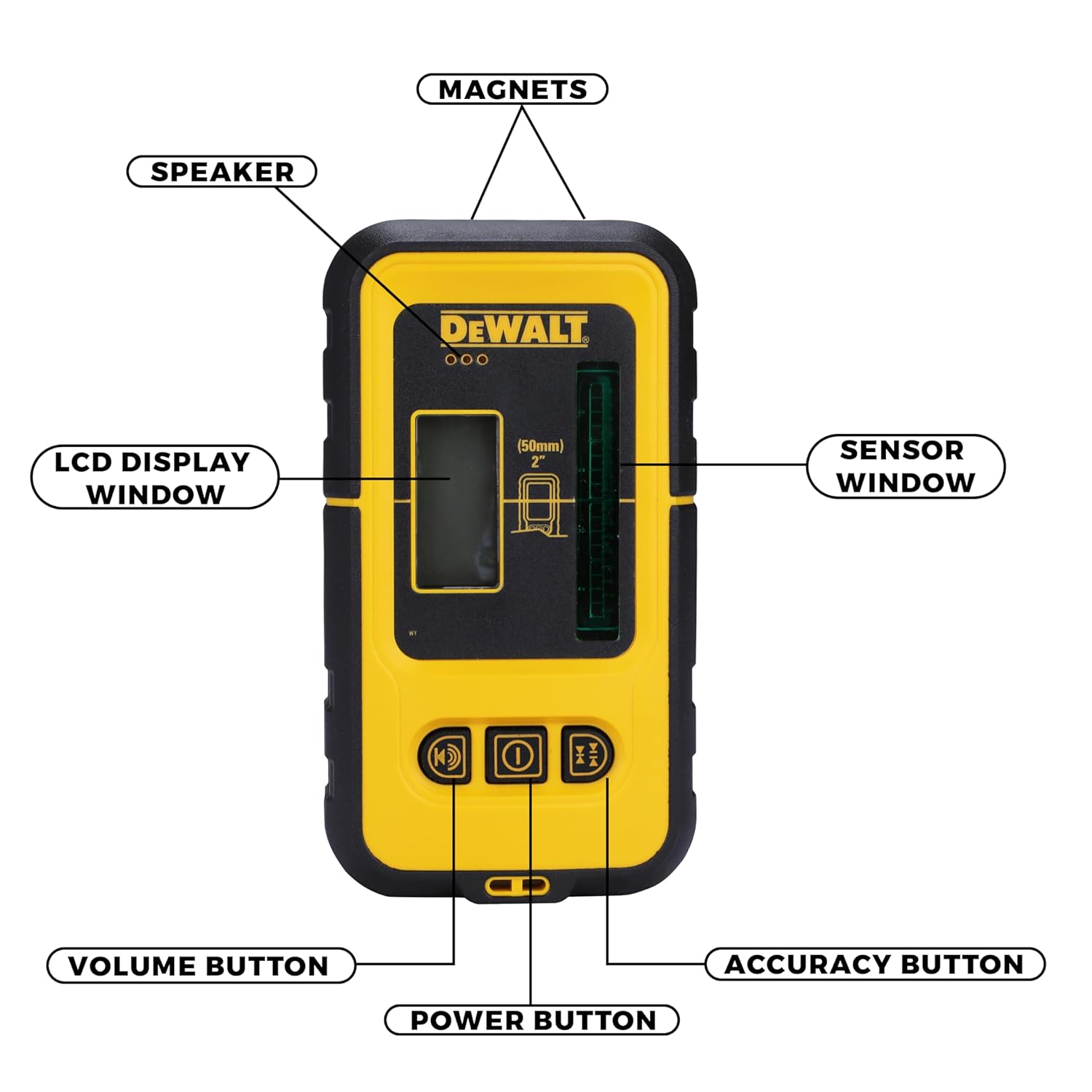 DEWALT DE0892G-XJ Laser Detector (Green)
