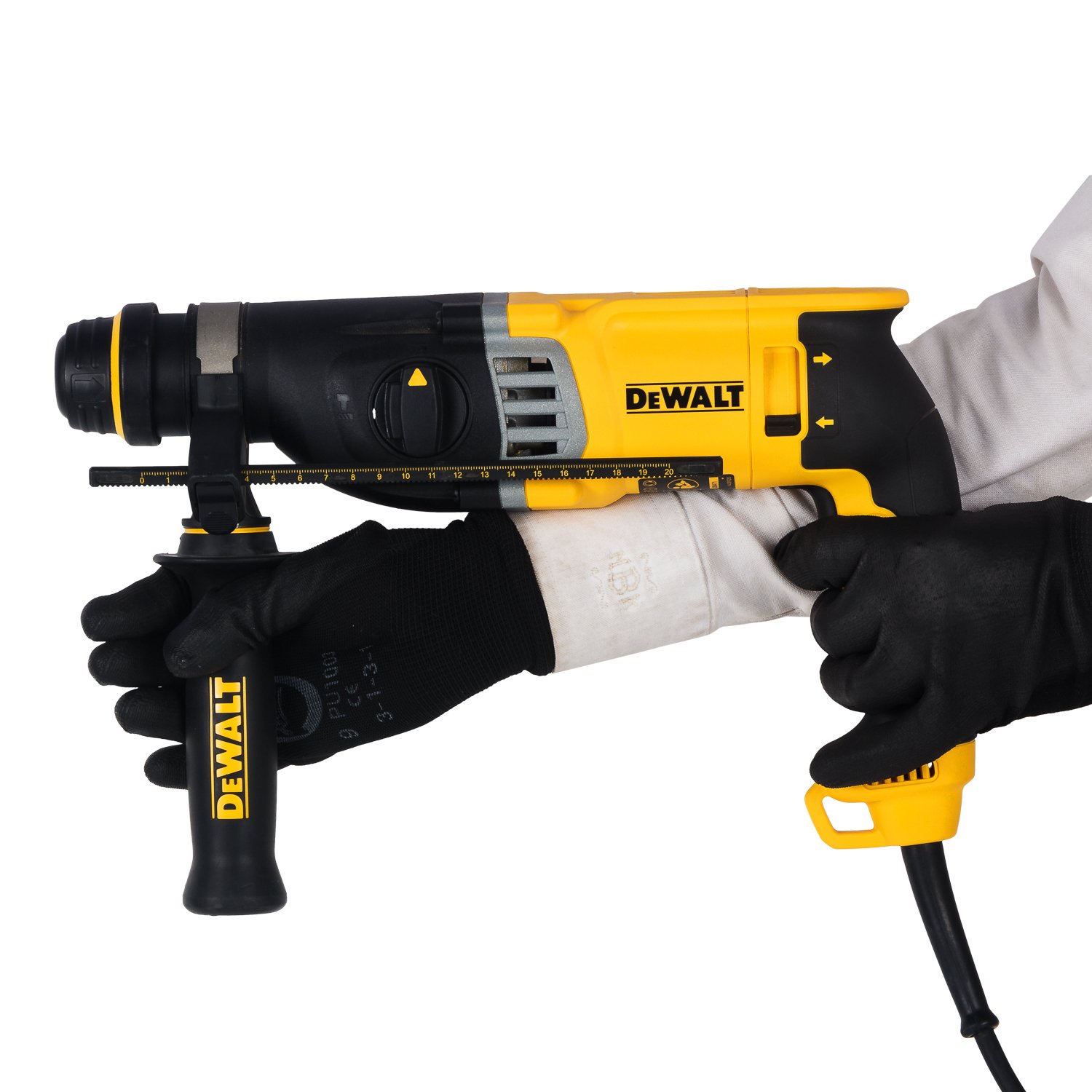 Dewalt Corded Electric 3.0J Impact Energy SDS-Plus 3 Mode 2Kg Combi Hammer, D25143K, 900Watt, 28mm