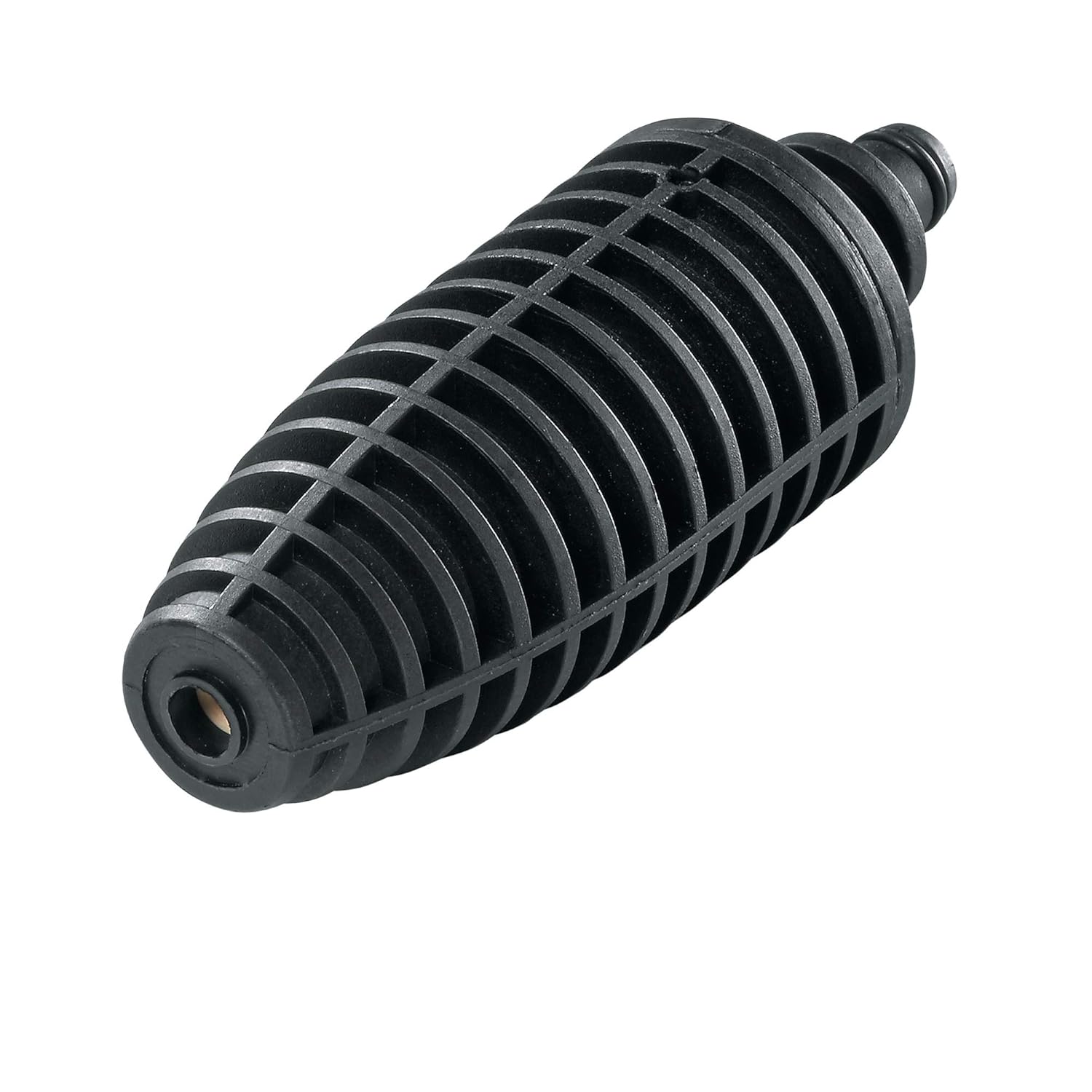 Bosch F016800361 6m Extension Hose (Black) & Bosch F016800580 Rotary Nozzle for AQT High-Pressure Washers (Black)