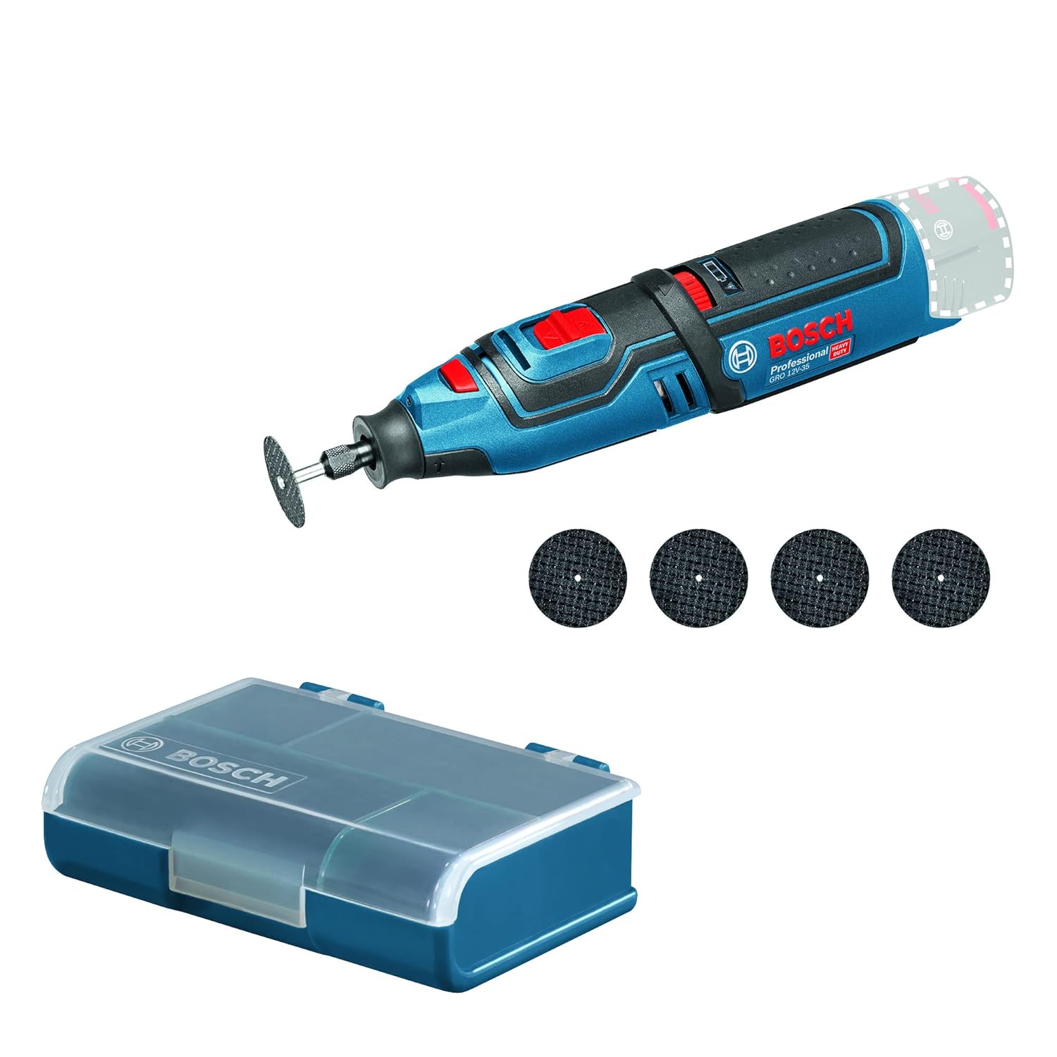 Bosch GRO 12V-35 Heavy Duty Cordless Rotary