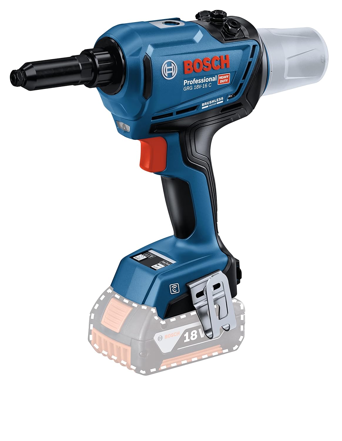 Bosch GRG 18V-16 C Cordless Rivet Gun
