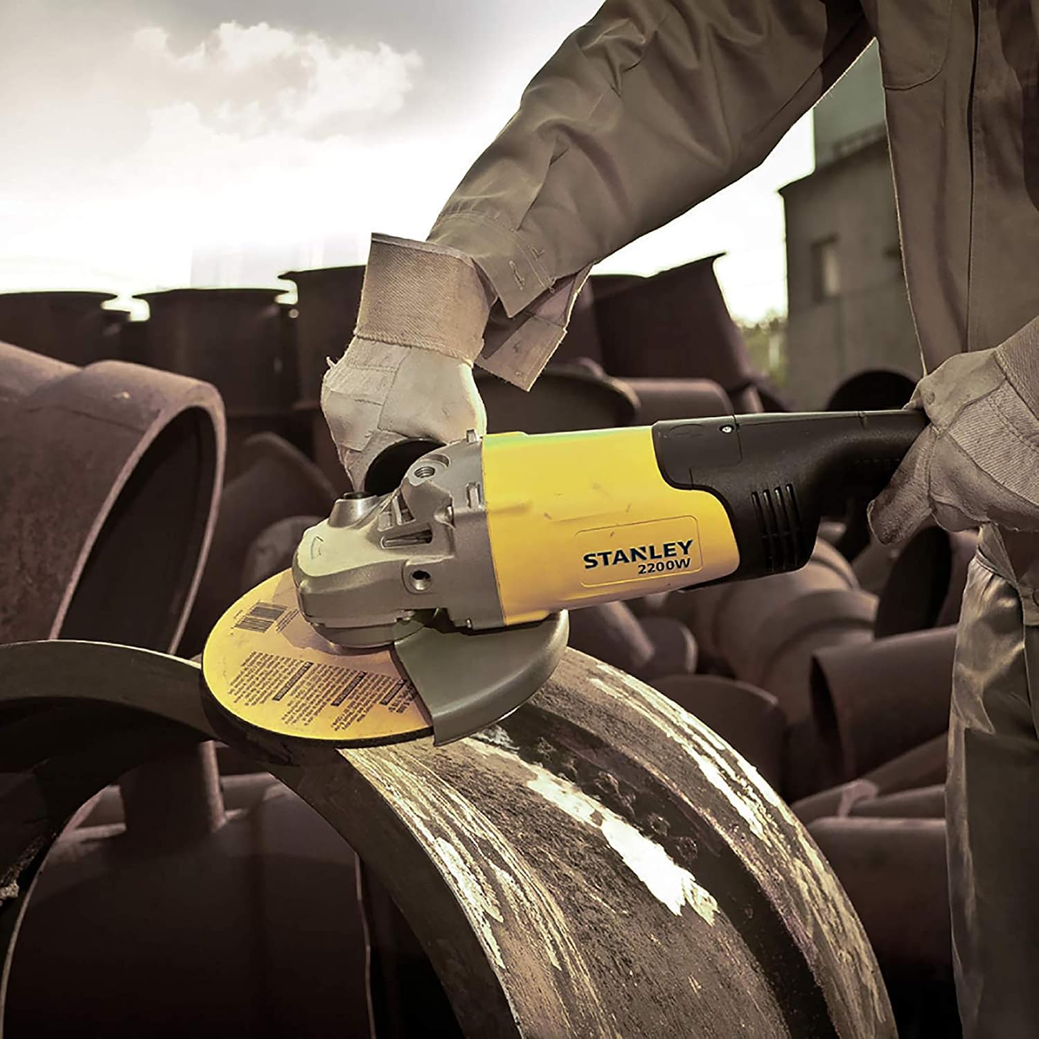 STANLEY SL227-IN 2200W 180mm Large Angle Grinder