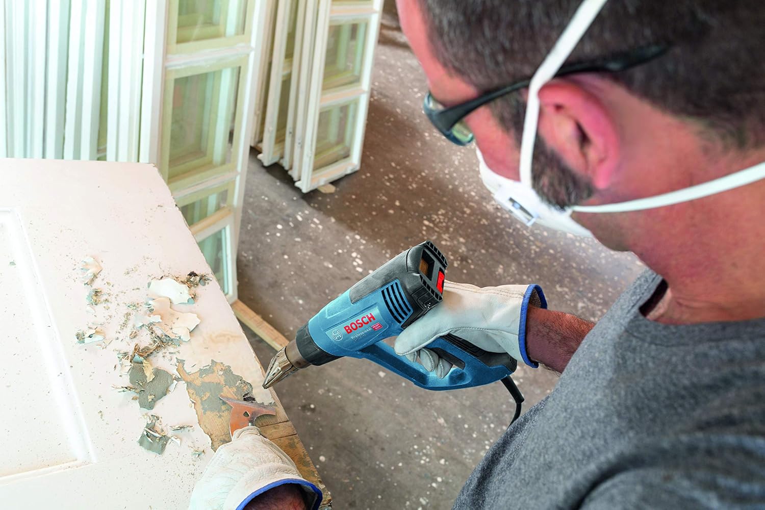 Bosch GHG 20-63 2000-Watt PVC Professional Heat Gun