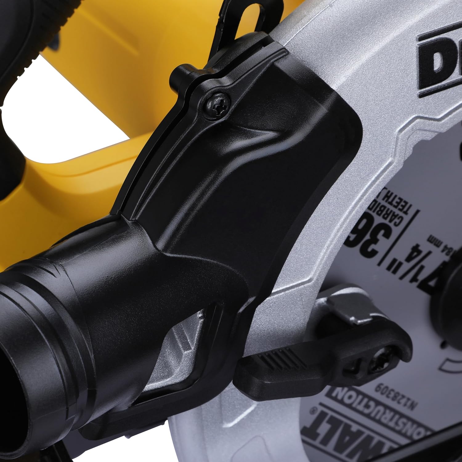 DEWALT DWE5615-IN 1500W 184mm Compact Circular Saw with 2mm Thickness Stamp Steel Shoe for Sharp Cuts