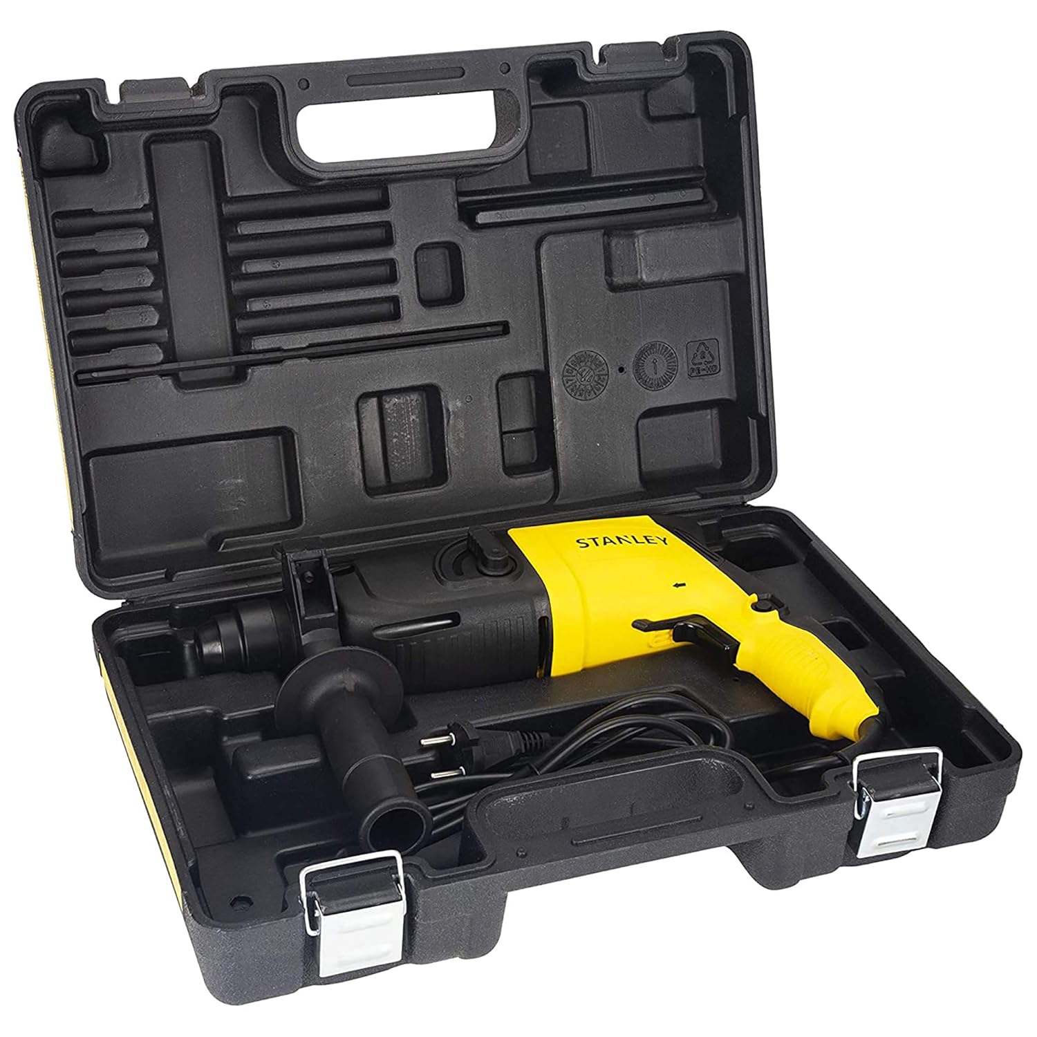 STANLEY STHR202K 620W 20mm 2 Mode SDS Plus Hammer with Kitbox