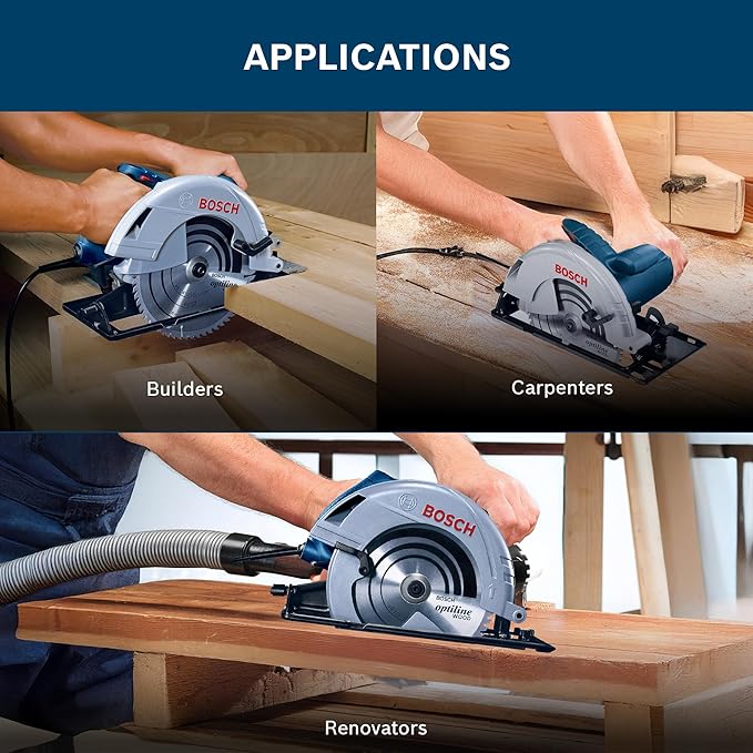 Bosch GKS 235 Turbo Heavy Duty Electric Circular Saw, 2,050W