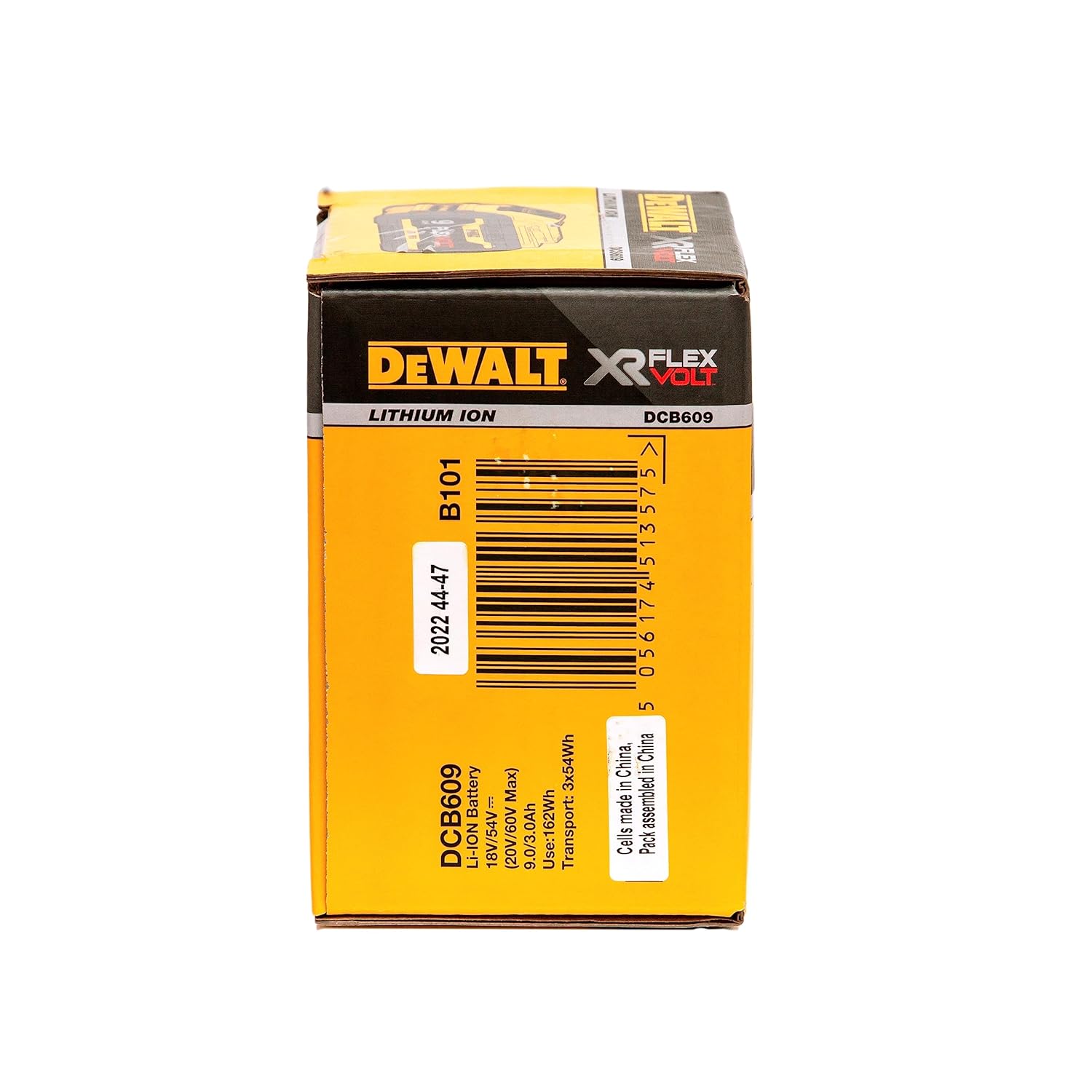 DEWALT DCB609-B1 9.0Ah FLEXVOLT Li-Ion Battery Pack