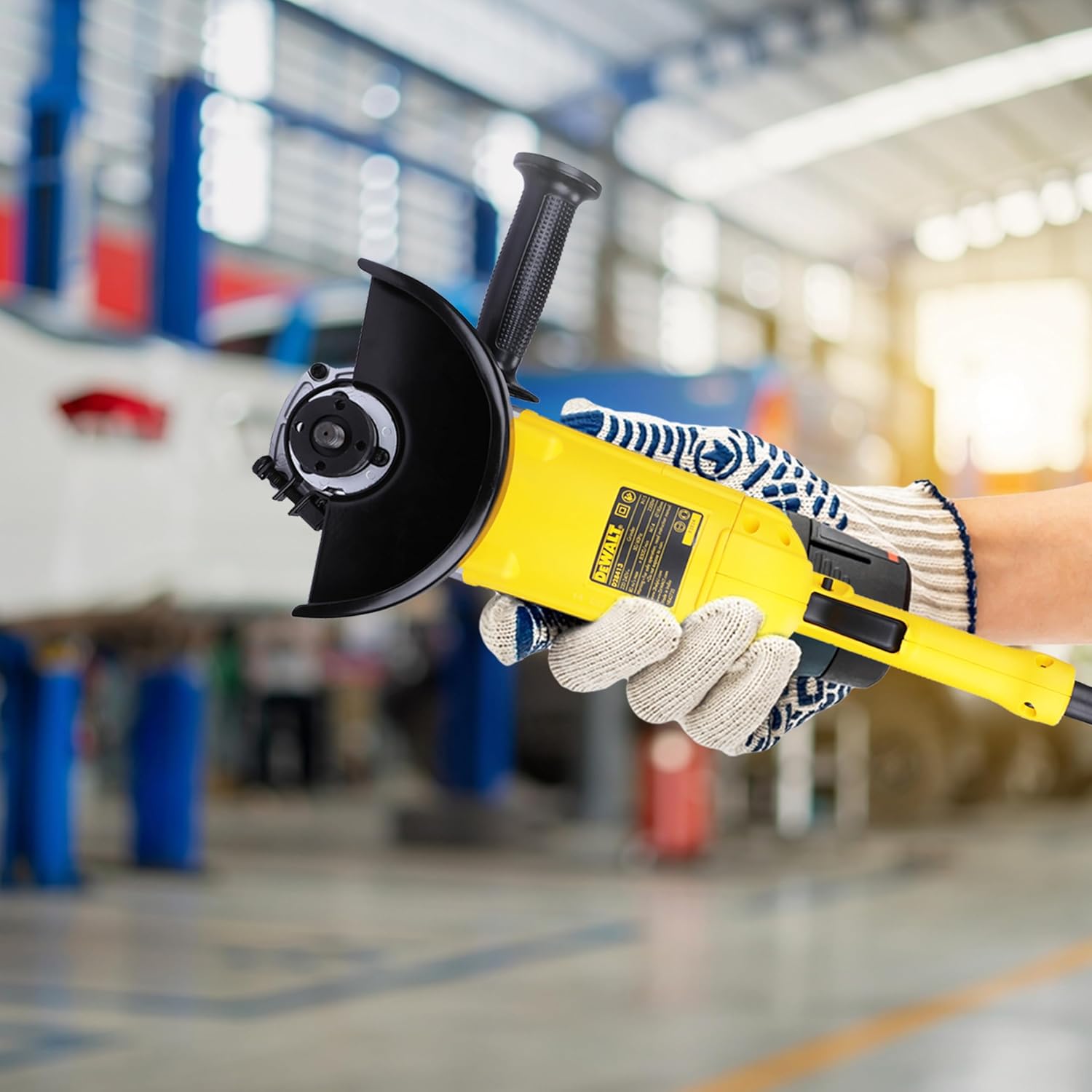 DEWALT D28413-IN 2200W 180mm Heavy Duty Large Angle Grinder